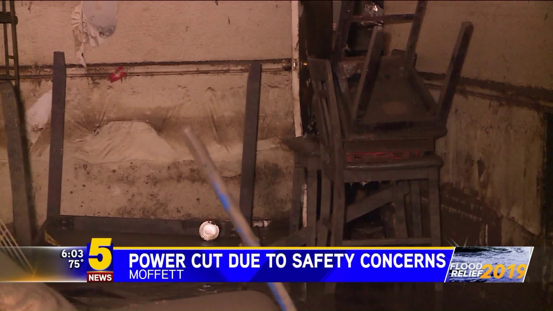 Power Out Due to Safety Concerns in Moffett