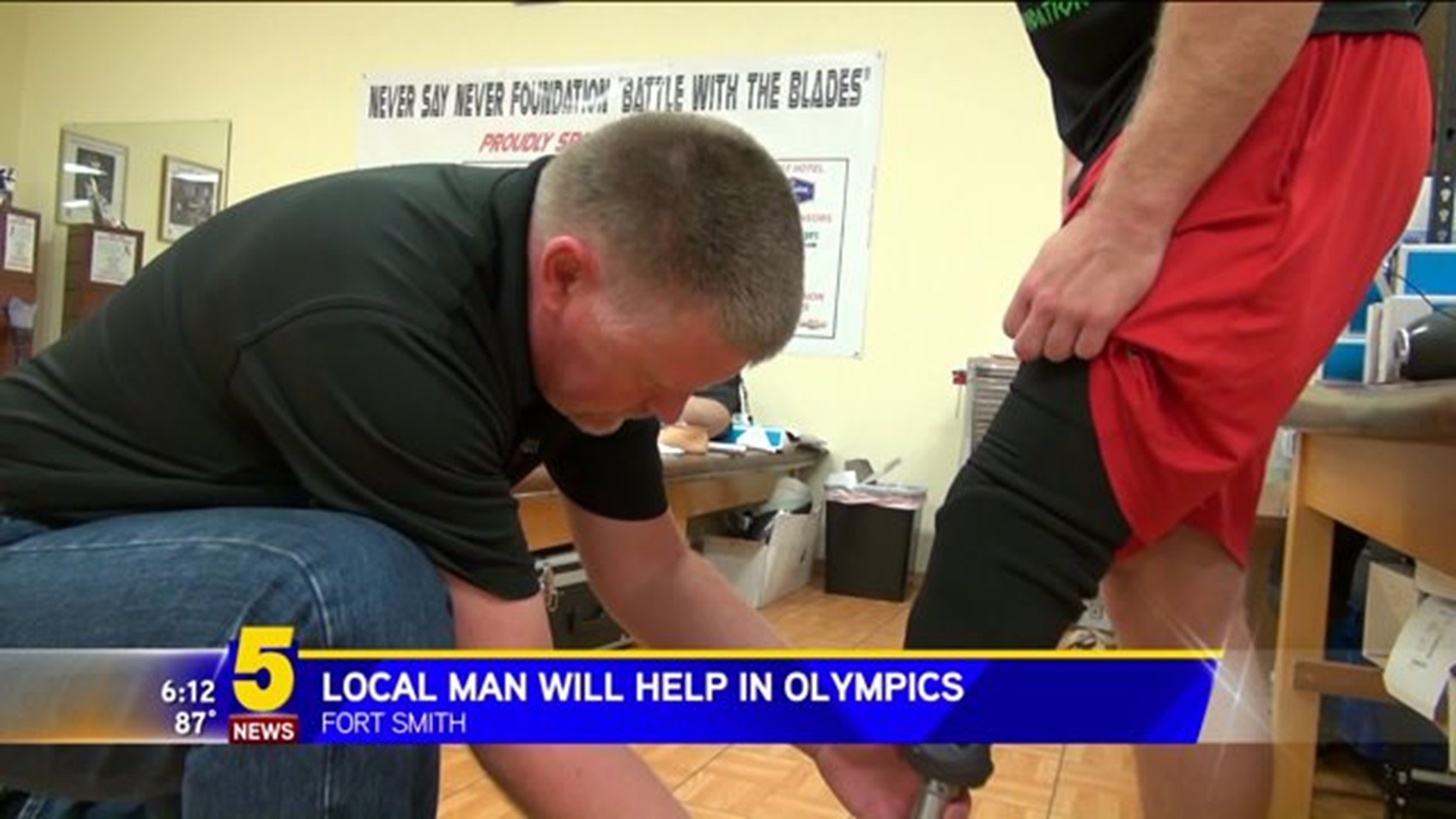 Local Man Helps Paralympic Athletes Headed To Rio