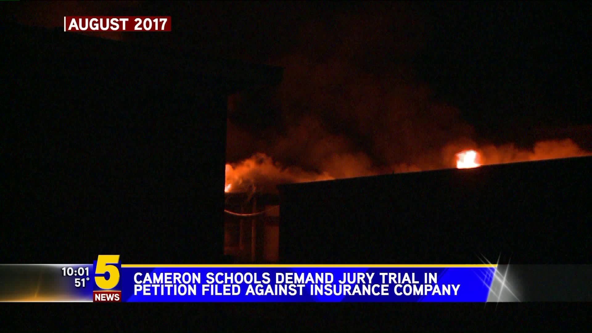 Cameron Schools Demand Jury Trial In Petition Filed Against Insurance Company