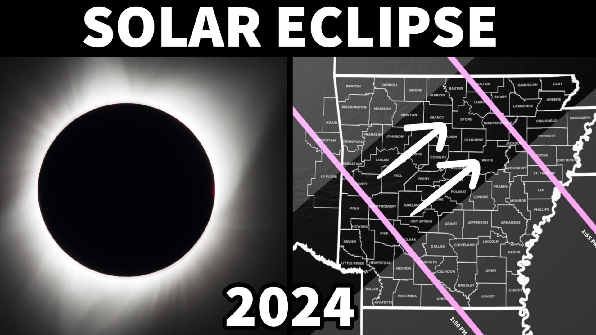 Millions of people are expected to enter the natural state to view the eclipse.