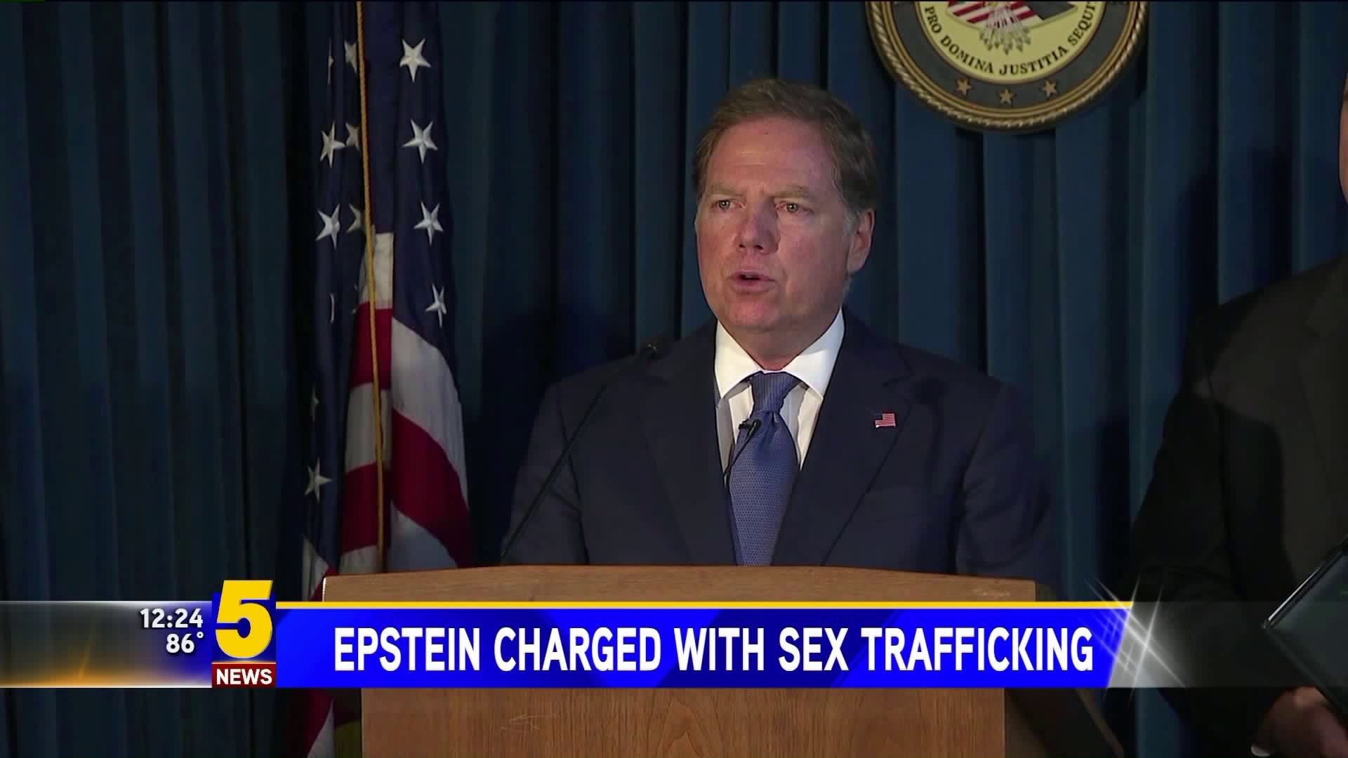 Jeffrey Epstein Charged With Sex Trafficking