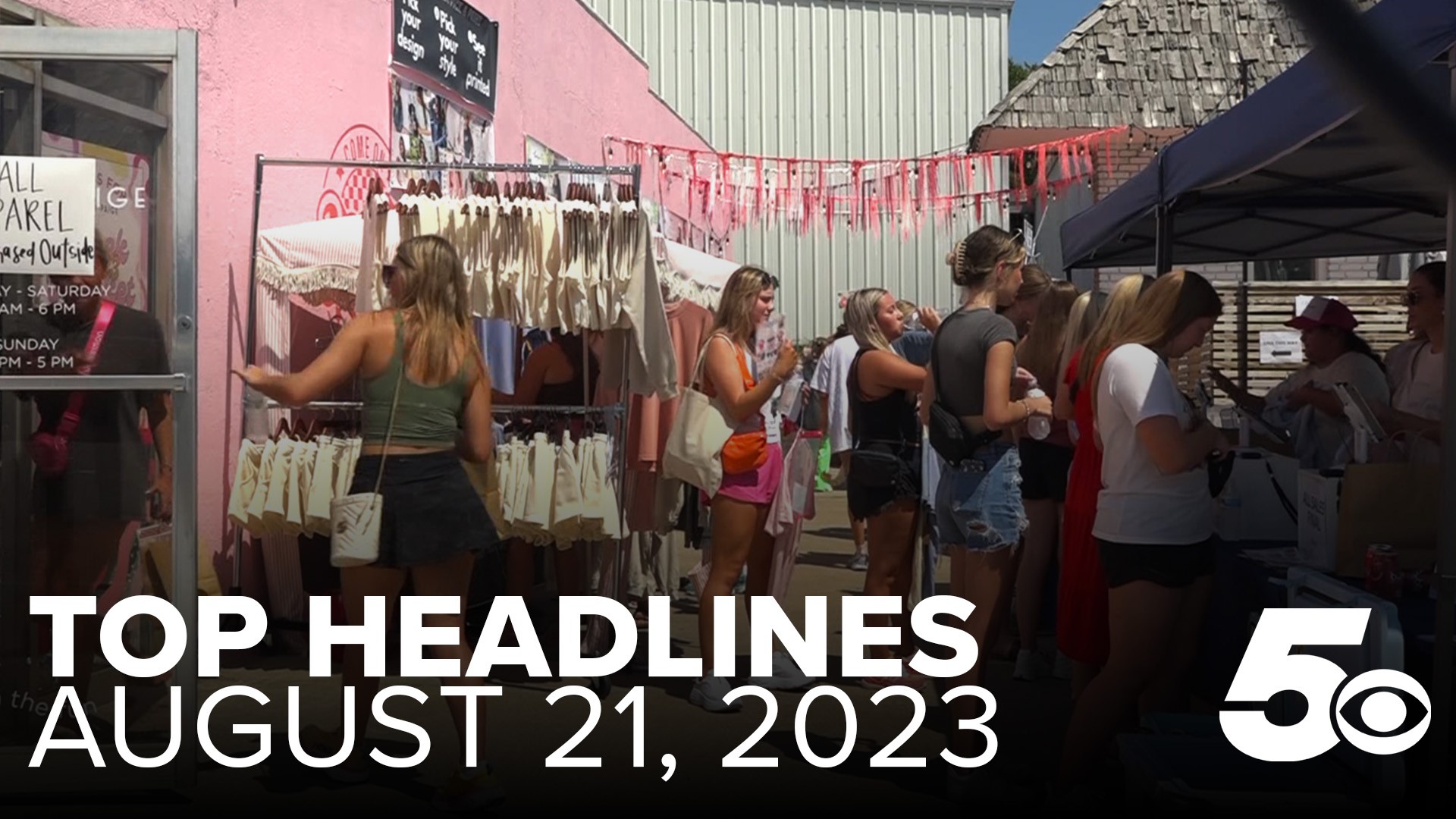 Watch today's top headlines to see what you may have missed!
