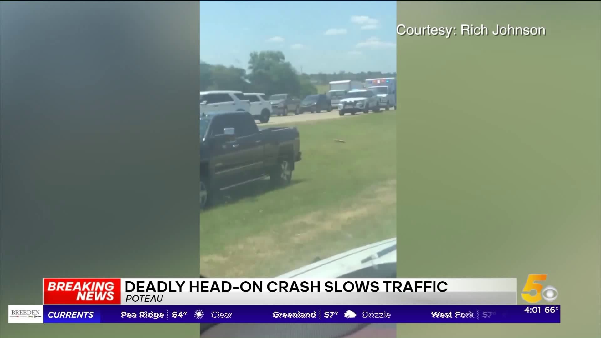 Fatal Crash Stops Traffic In Poteau On Hwy 59