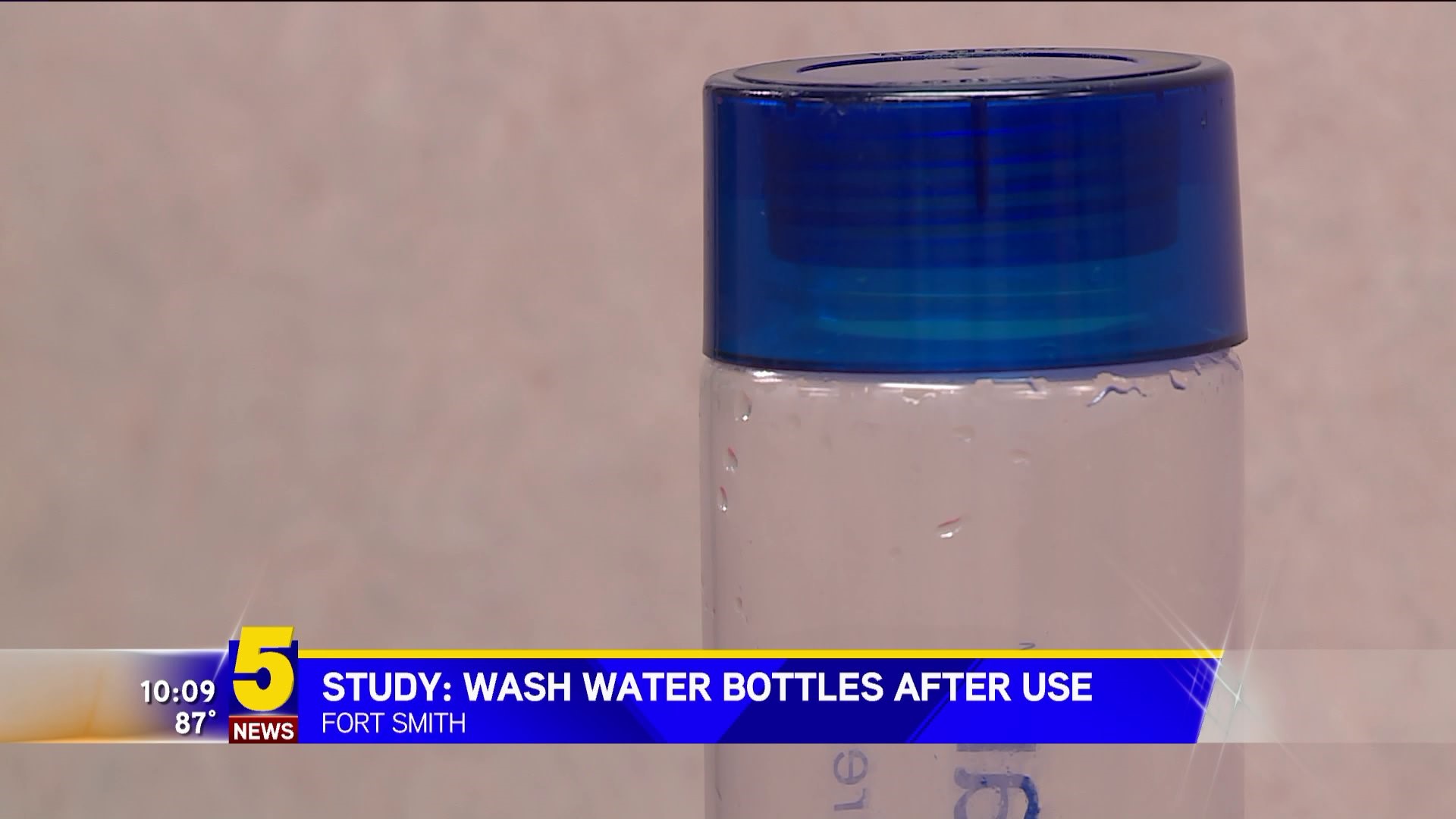 Study Says To Wash Your Water Bottle After Each Use