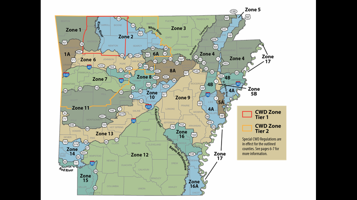 Modern Gun Hunting Season Begins In Arkansas