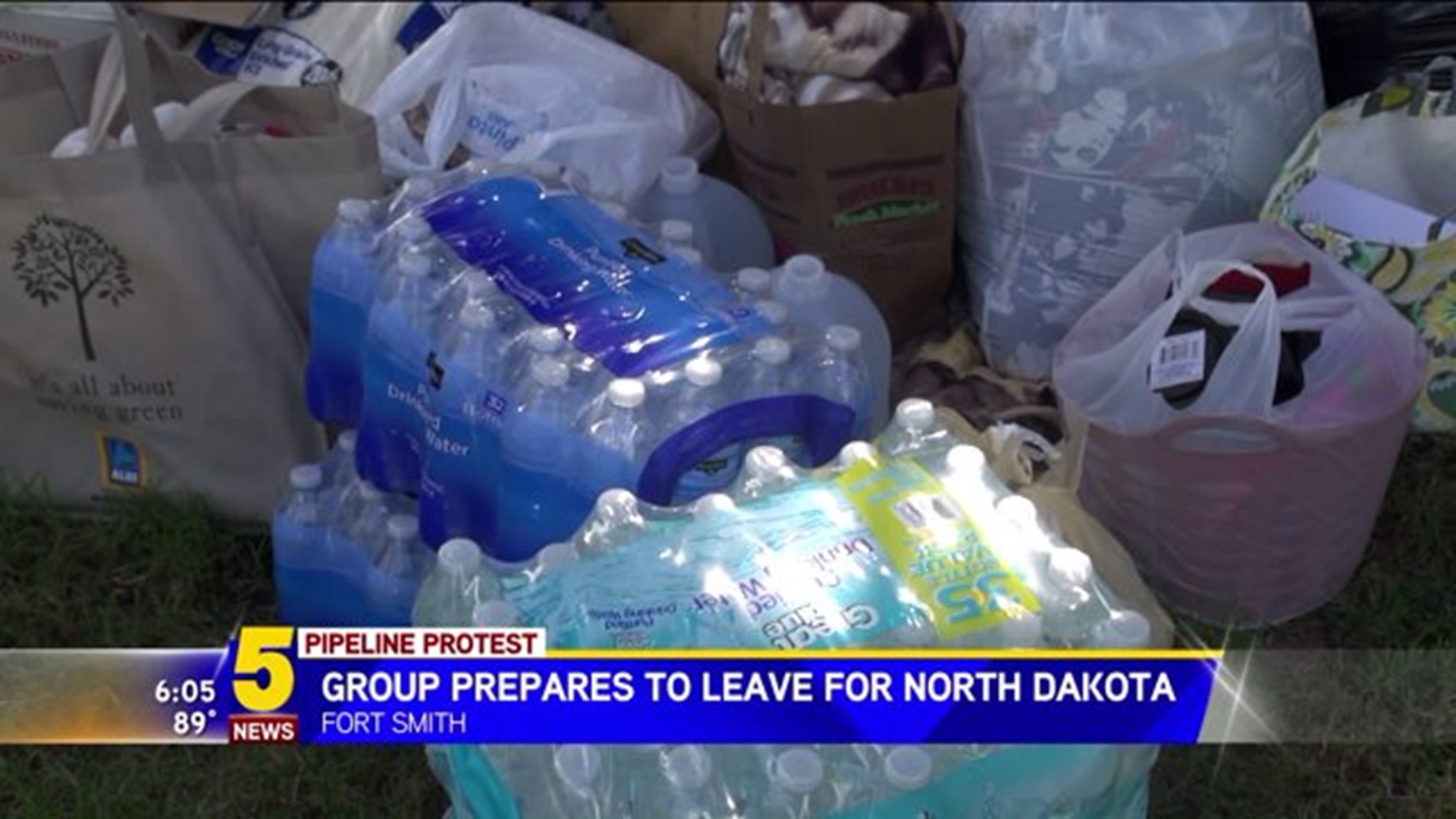 Group Prepares To Leave For North Dakota