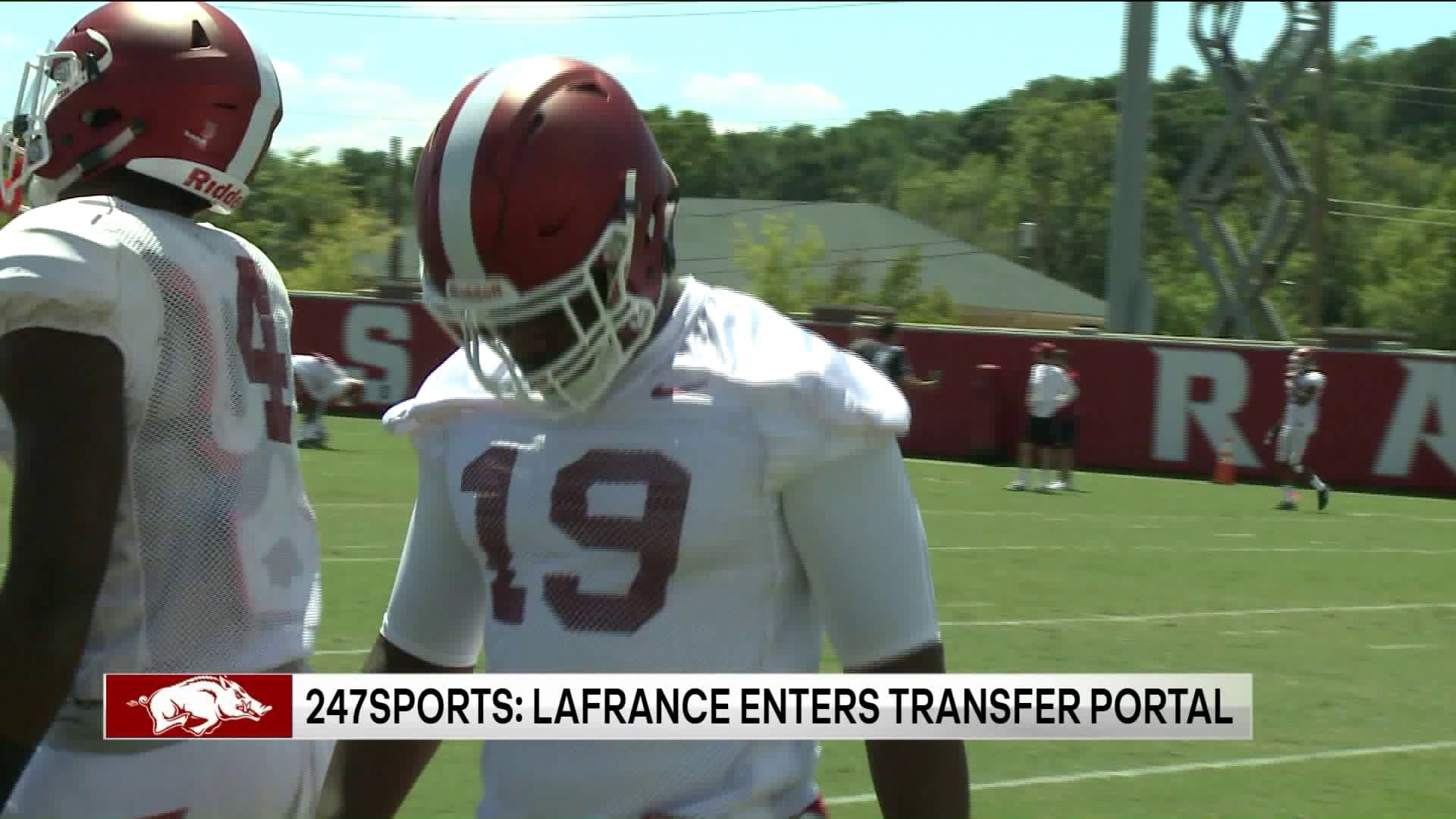 LaFrance enters transfer portal