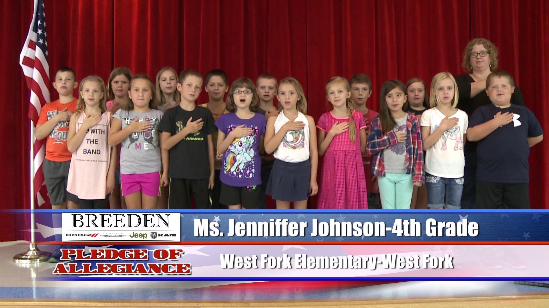 Ms. Jenniffer Johnson  4th Grade- West Fork Elementary  West Fork