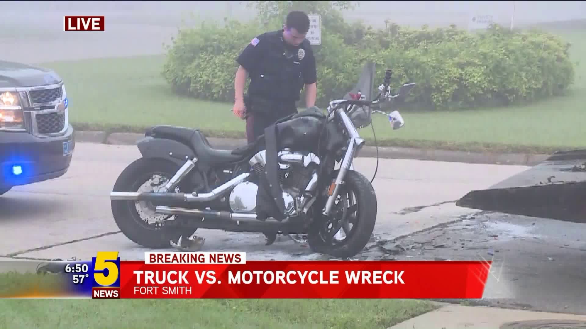 Motorcycle Collision in Fort Smith