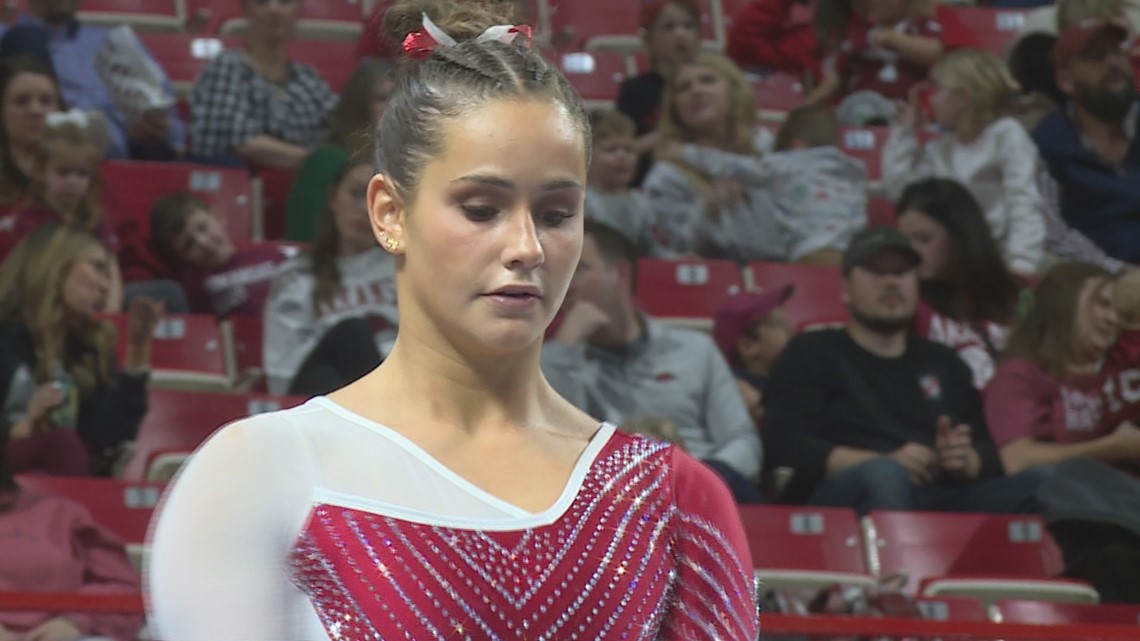 Arkansas gymnast Hailey Klein named athlete of the week | 5newsonline.com