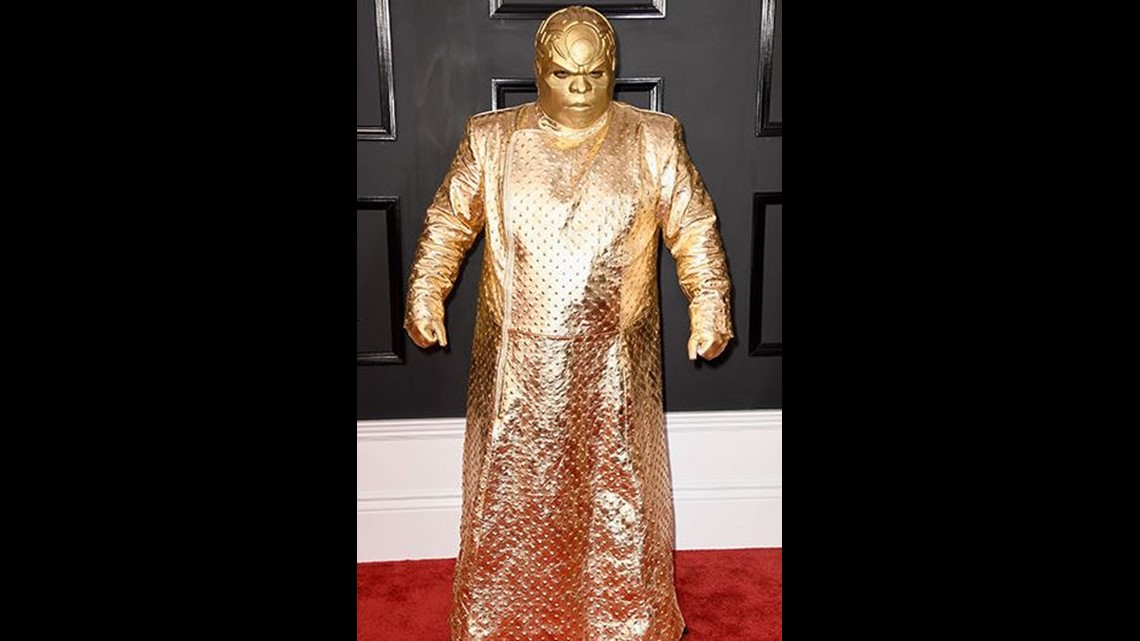 CeeLo Green Paints Himself Gold For GRAMMYs 2017 