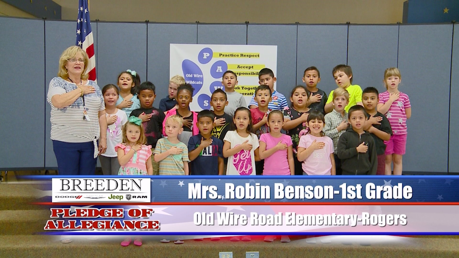 Mrs. Robin Benson  1st Grade at Old Wire Road Elementary, Rogers