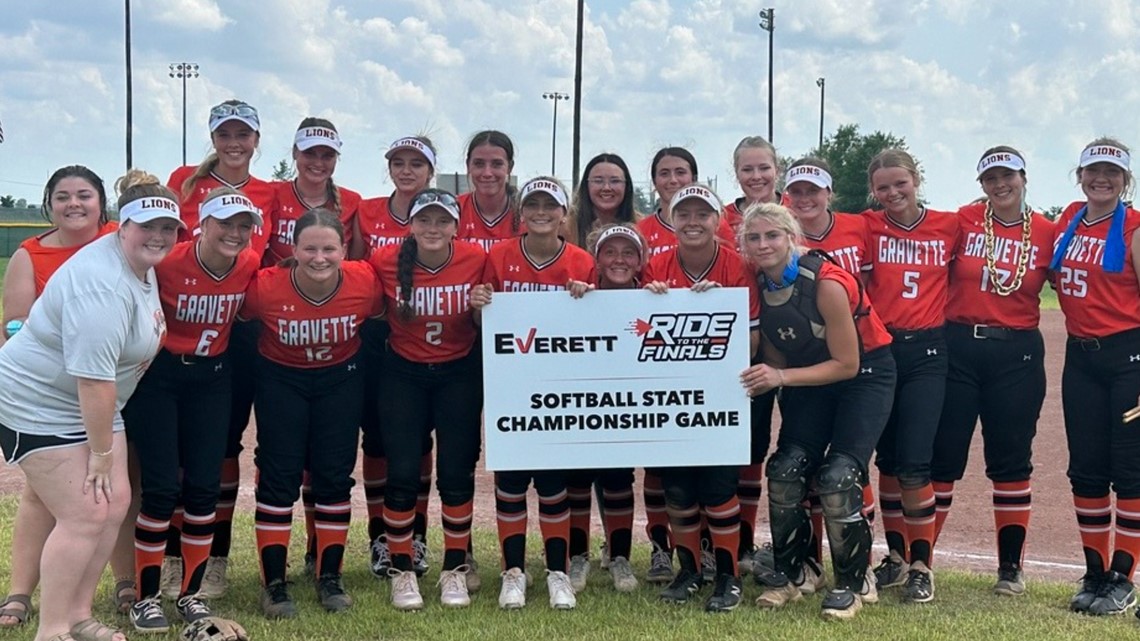 Gravette softball wins 4A state title