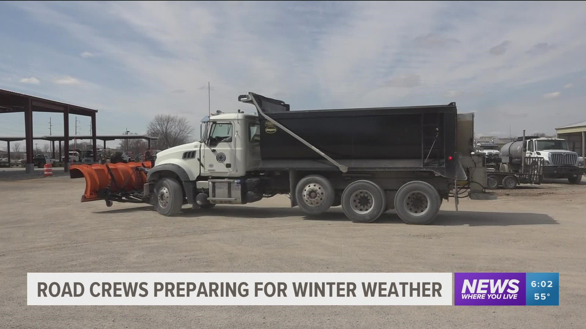 In preparation for Friday's expected snow, ARDOT road crews spent the day pre-treating roads in Northwest Arkansas and River Valley.