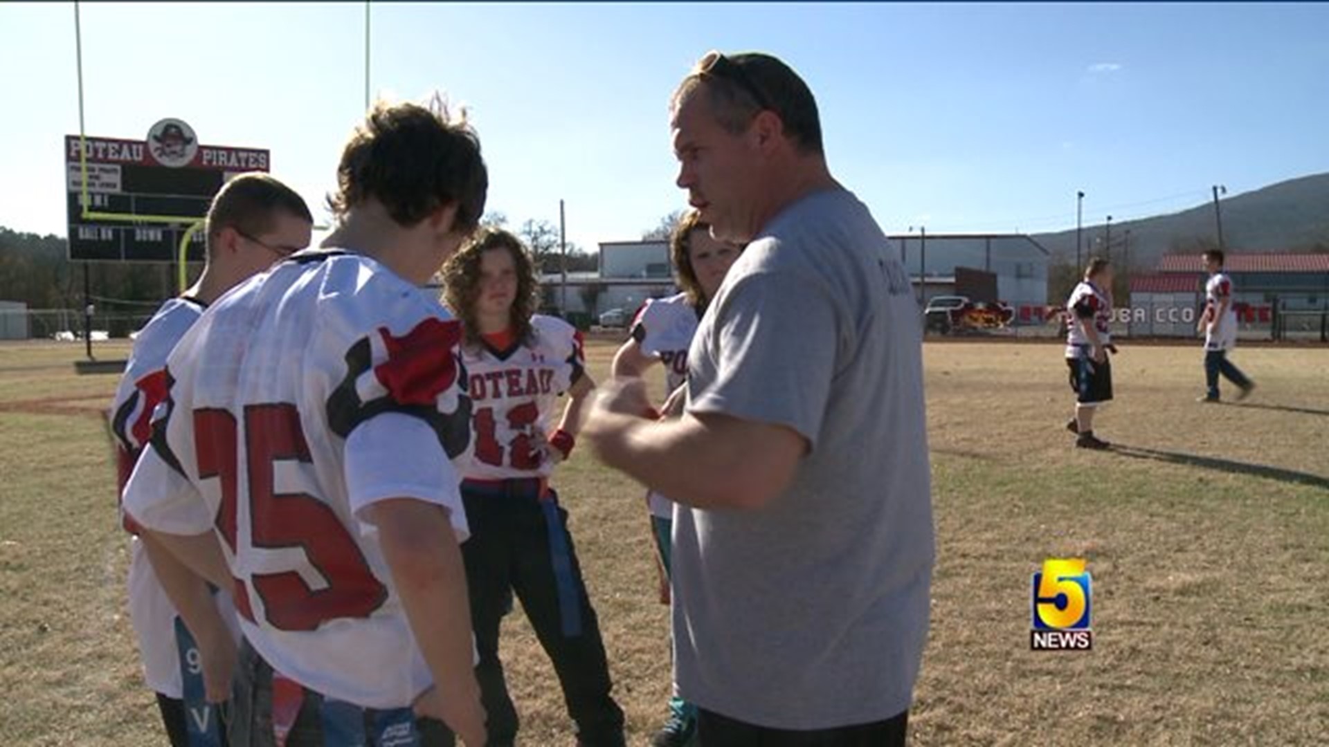 Special Olympics Football Team Plays in State Championship Game