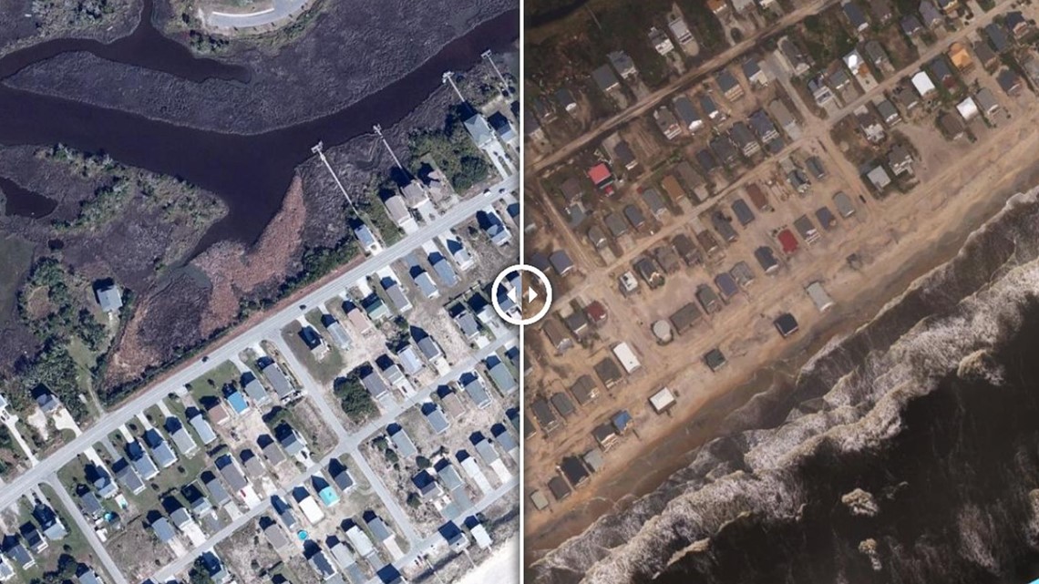Erosion Examples Before And After