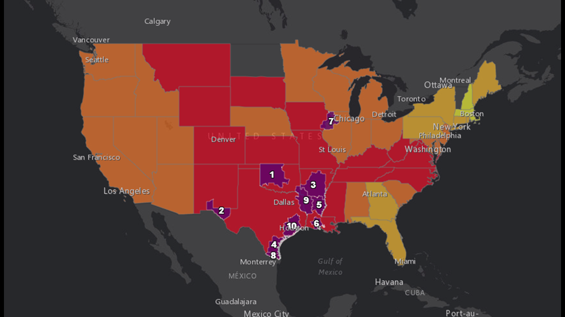 Arkansas Ranks 3rd For Most Active Flu Cases