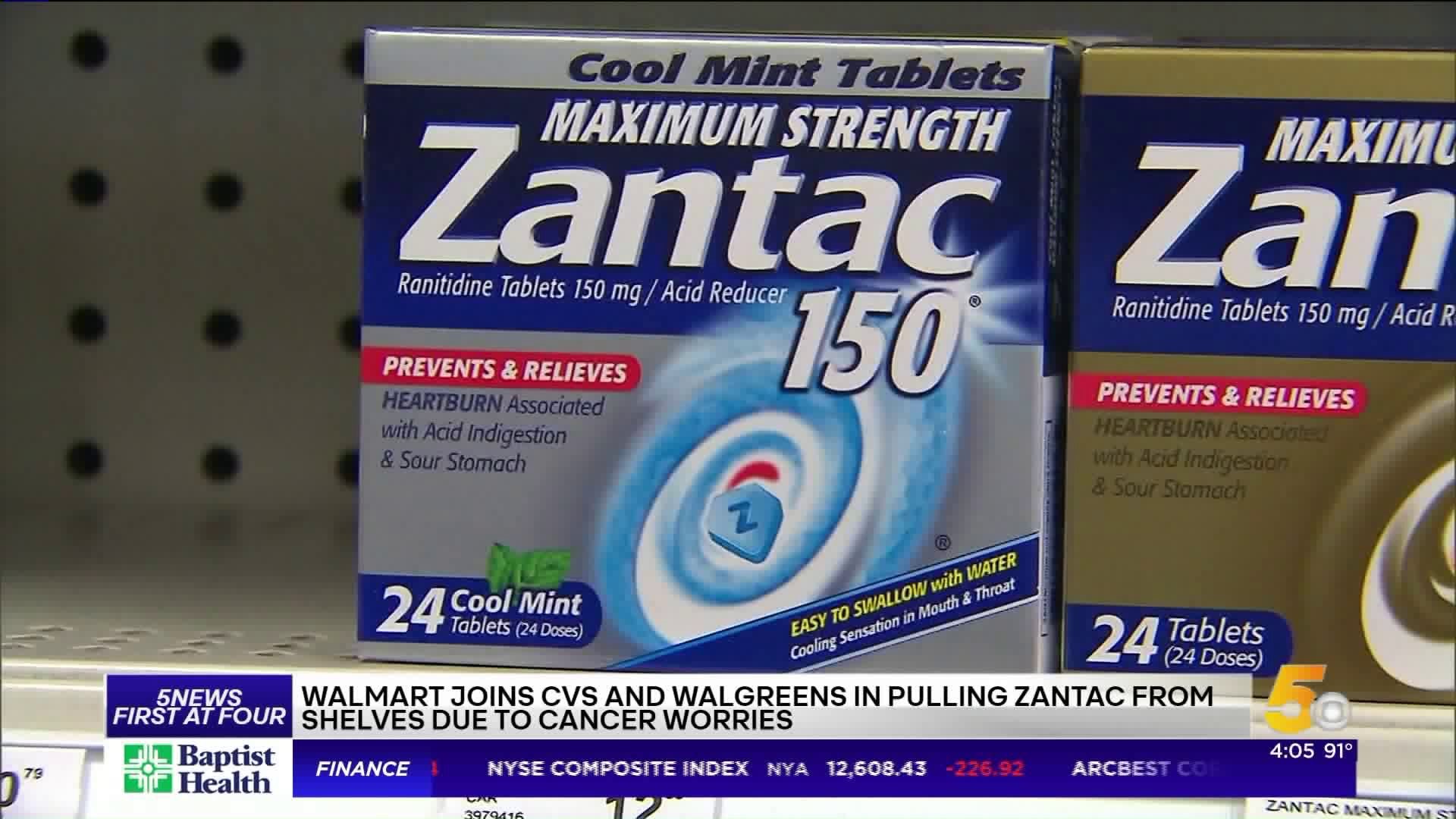 Walmart, CVS, Walgreens Pull Zantac And Similar Heartburn Drugs Because Of Cancer Worries