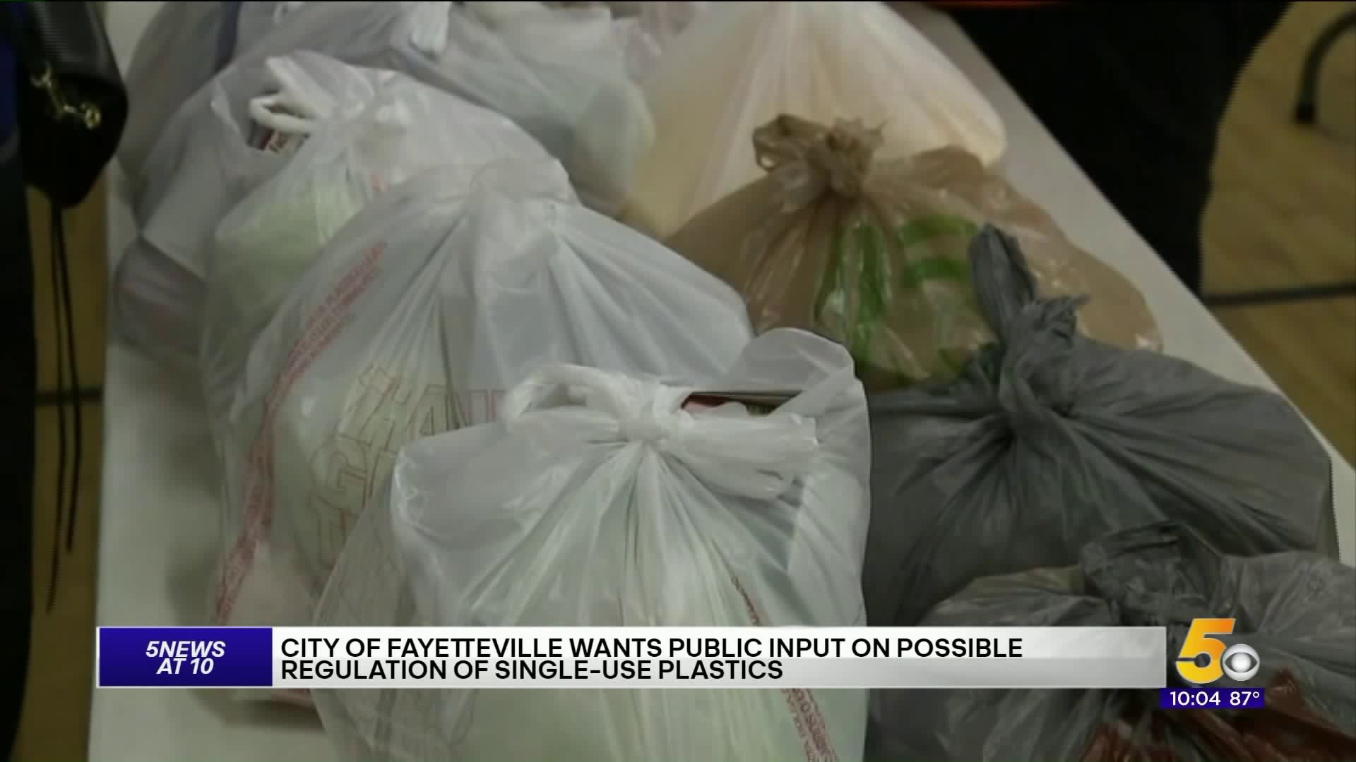 City Of Fayetteville Seeks Public Input On Possible Regulation Of Single-Use Plastics