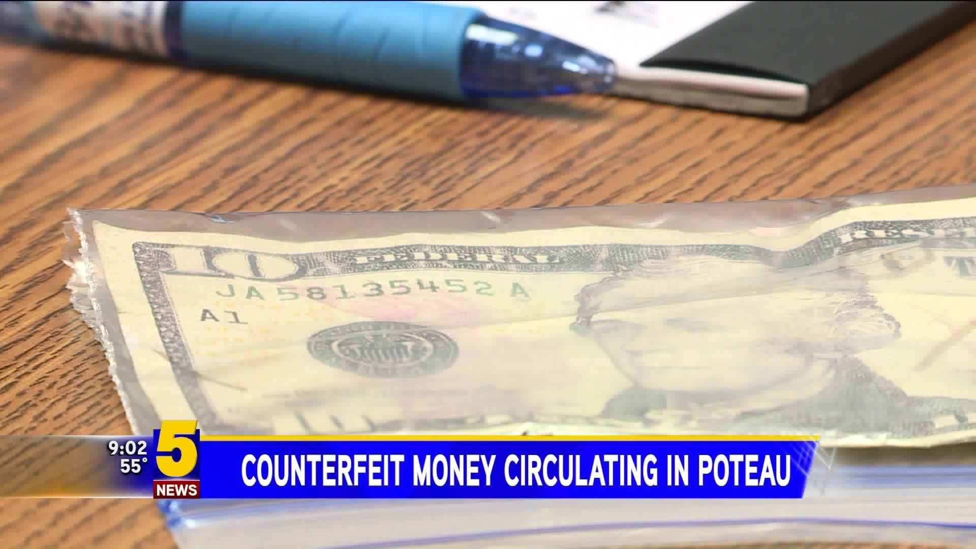 Counterfeit Bills In Poteau