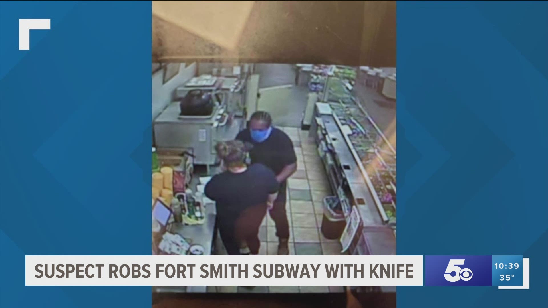 Fort Smith police are asking for help identifying the man who robbed a Subway restaurant at knifepoint Saturday (Nov. 28).