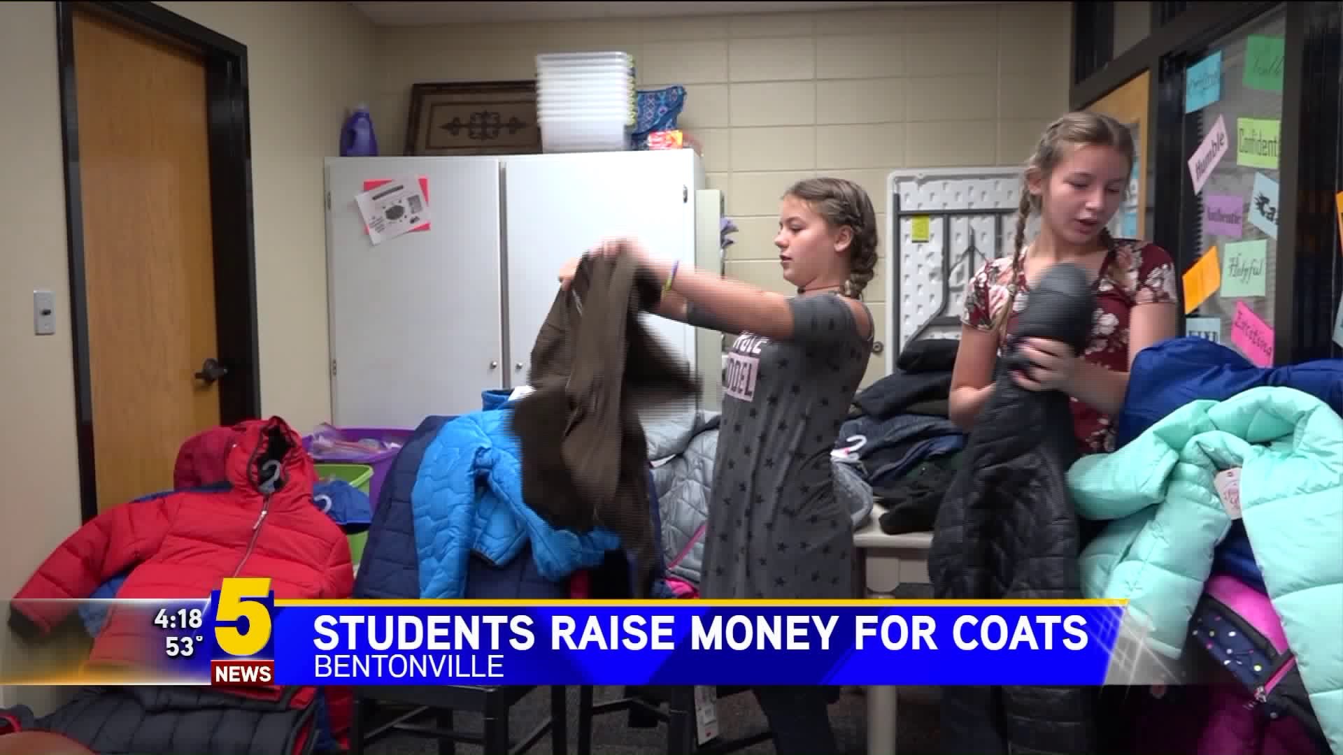 Students Raise Money For Coats