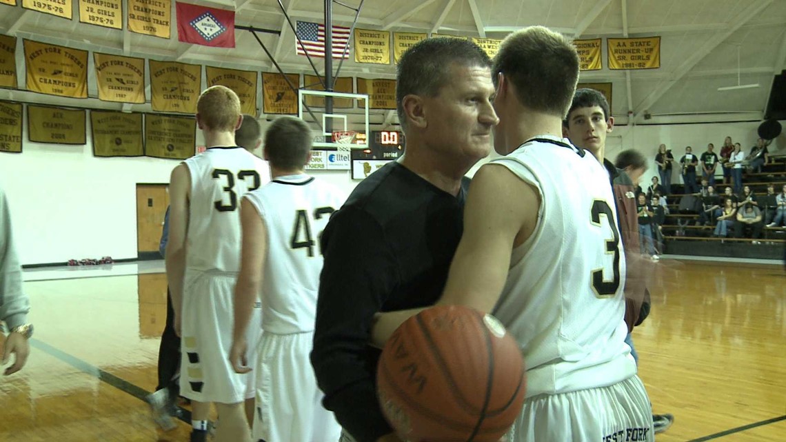 West Fork Basketball Coach Gets 500th Win