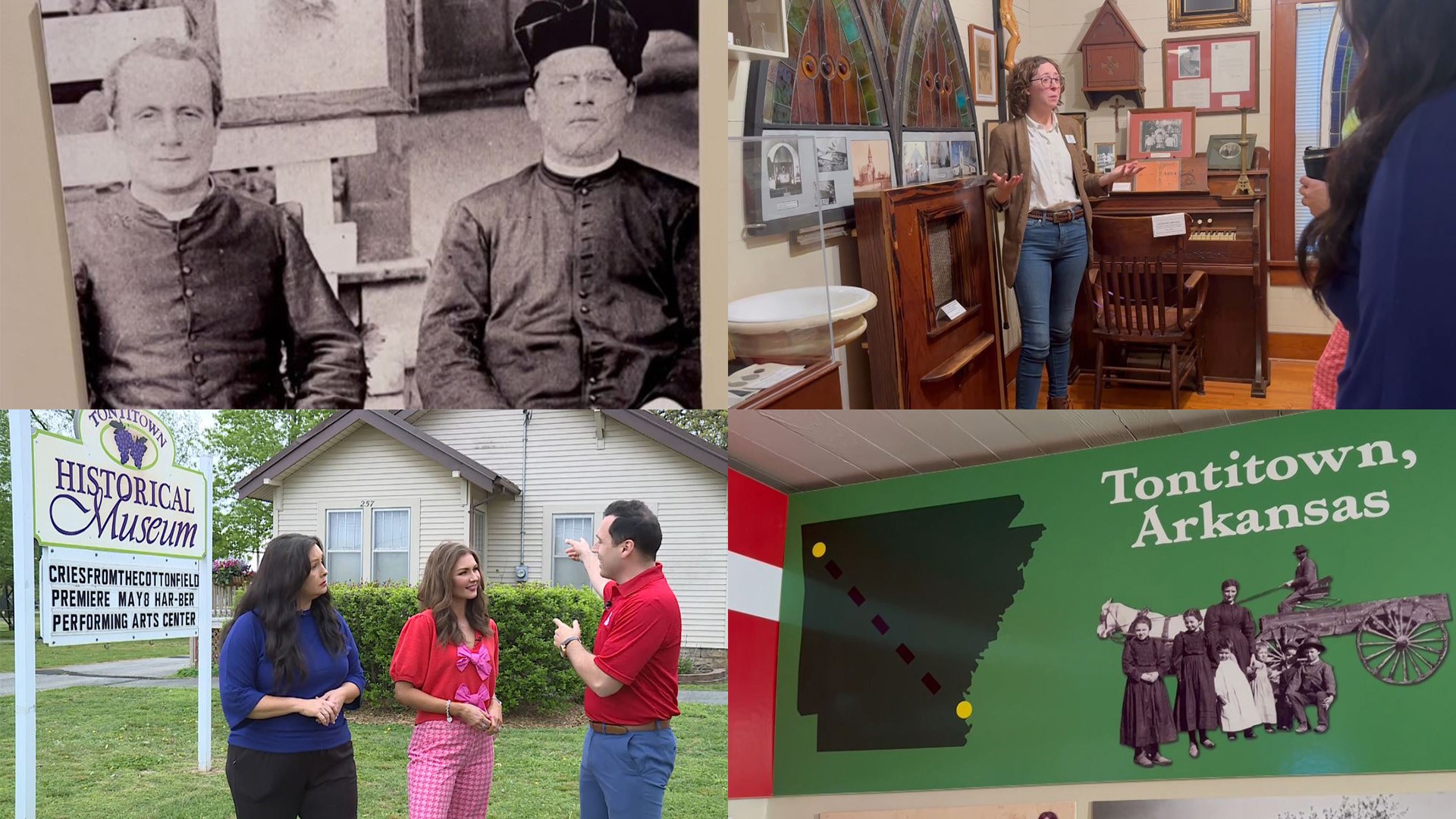On this episode of Around the Corner, the 5NEWS morning crew got a crash course in the humble beginnings of a small Arkansas town at the Tontitown Historical Museum.
