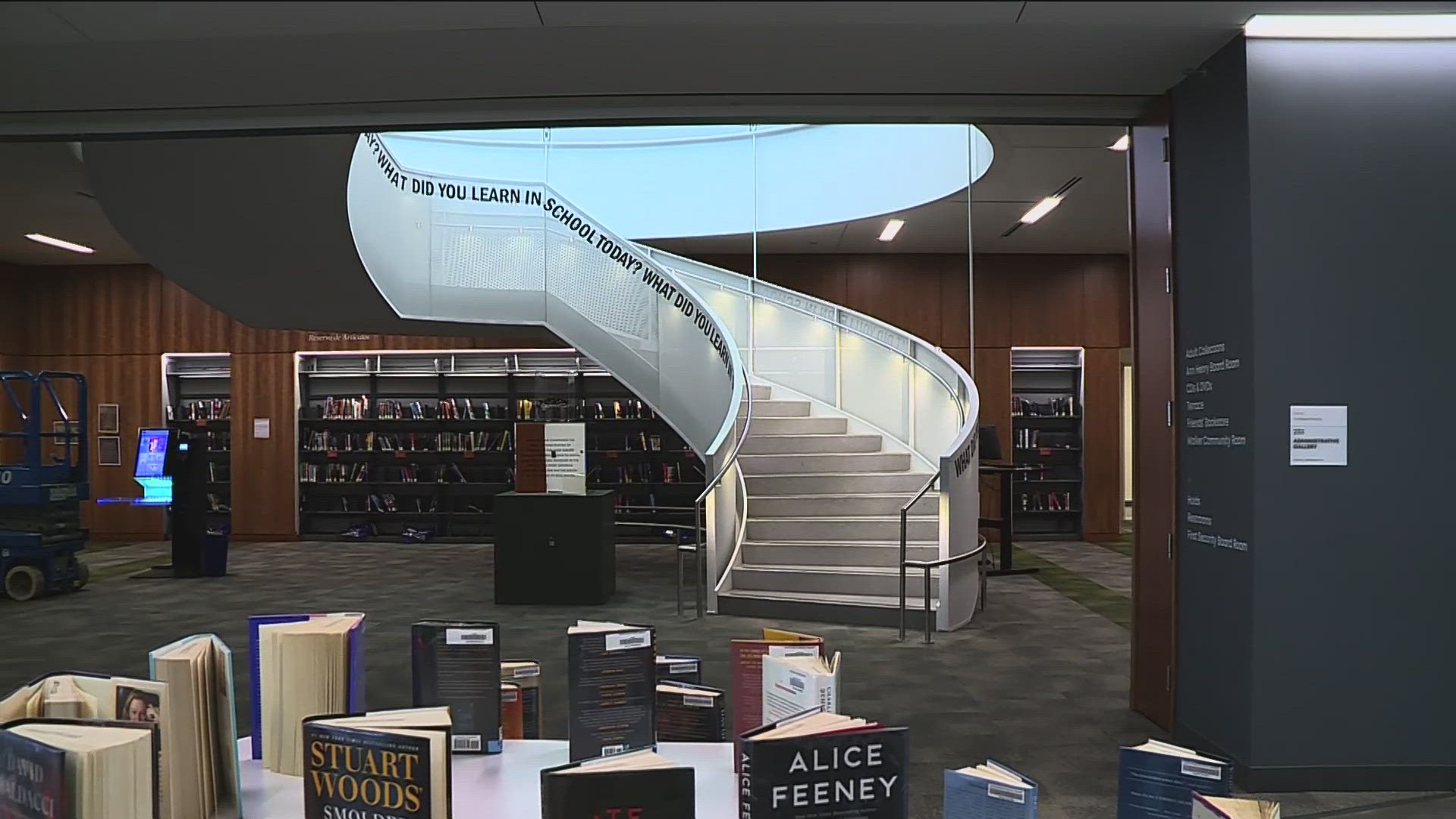 The library has already received private donations from more than 600 different people to fund the expansion. 