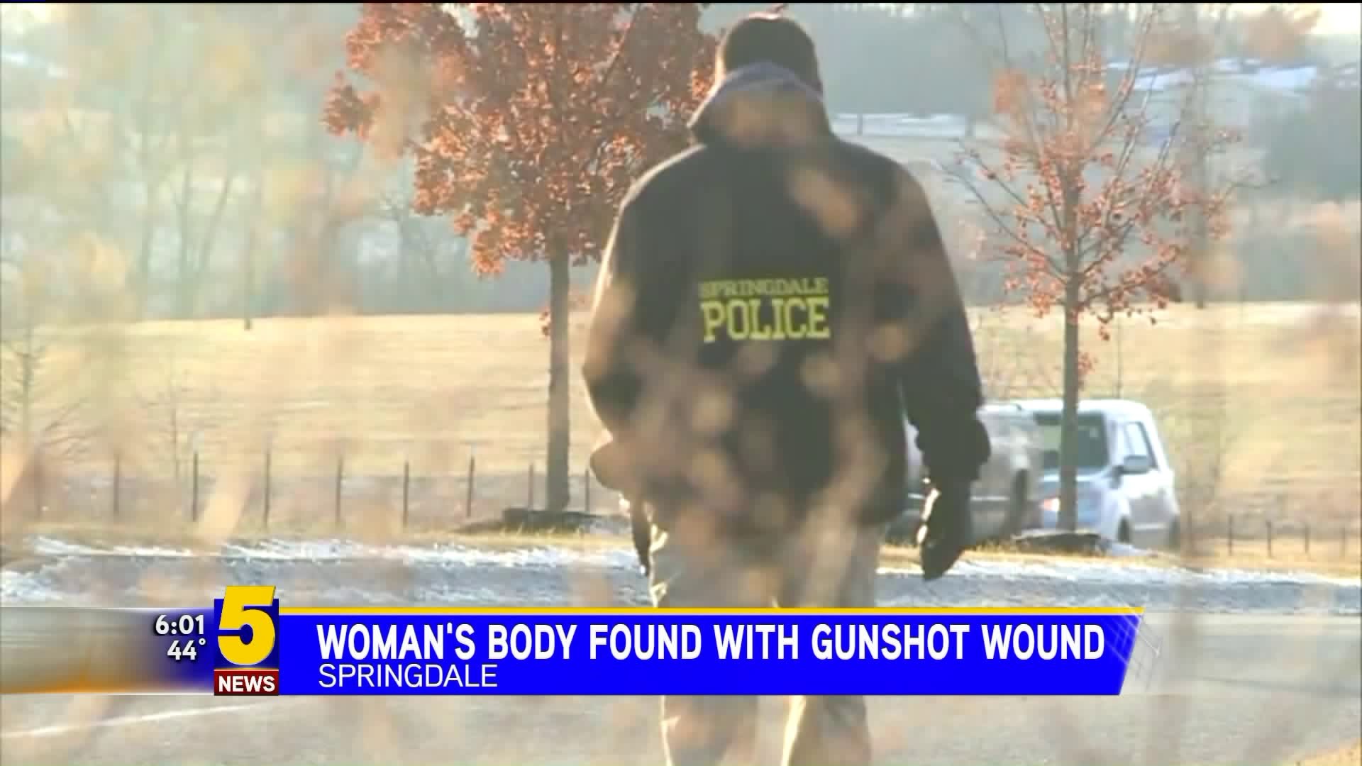 Woman`s Body Found With Gunshot Wound In Springdale