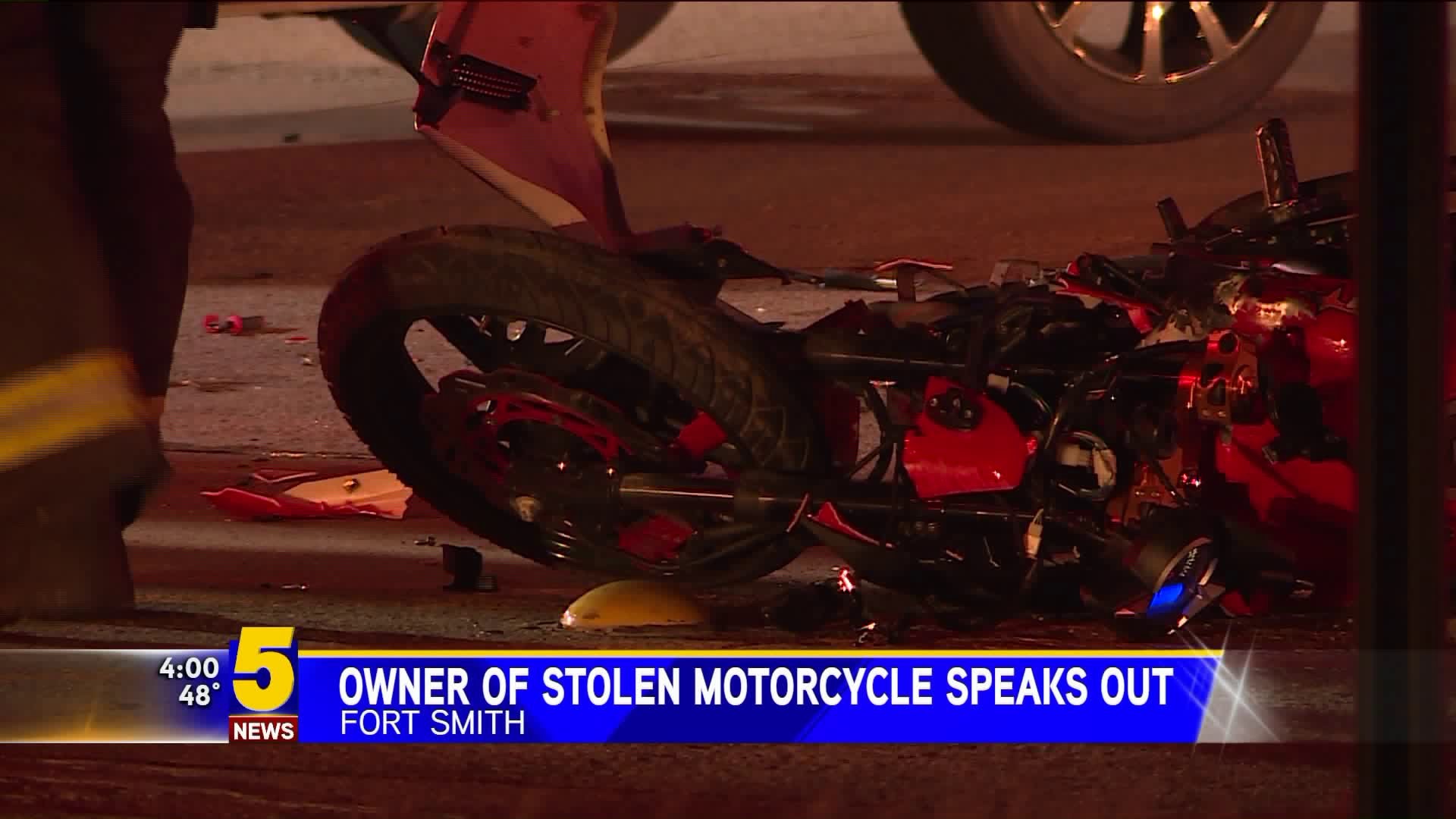 Owner of Stolen Motorcycle Speaks Out