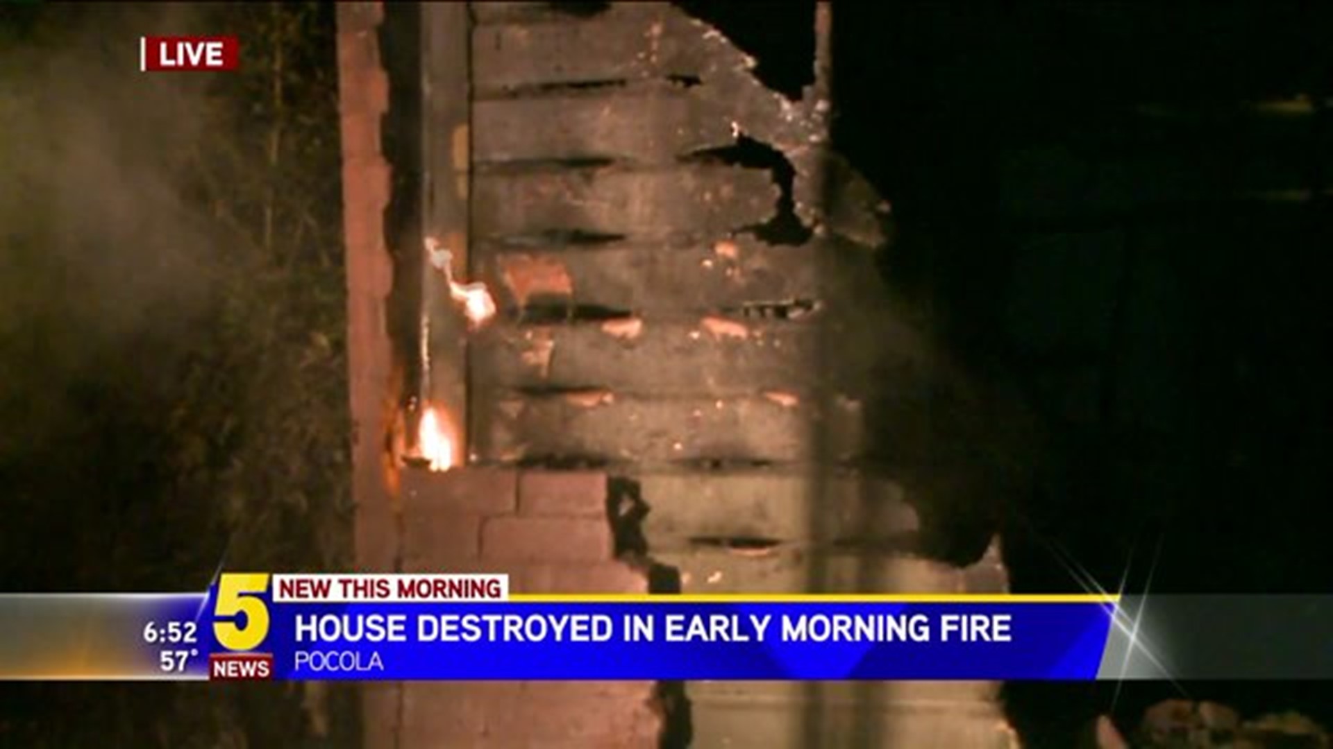 Pocola Home Destroyed In Fire