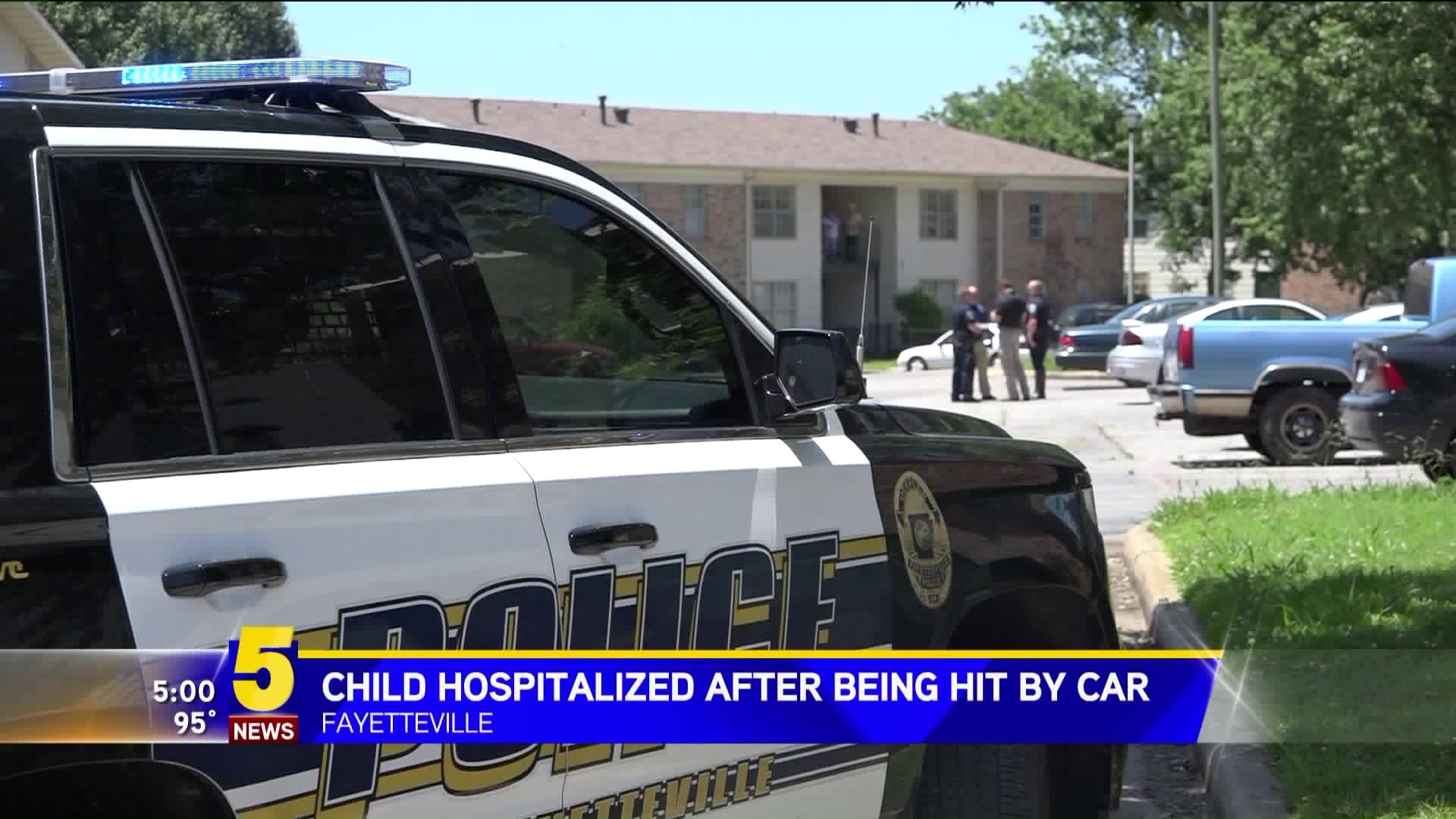 Child Hospitalized After Being Hit By Car