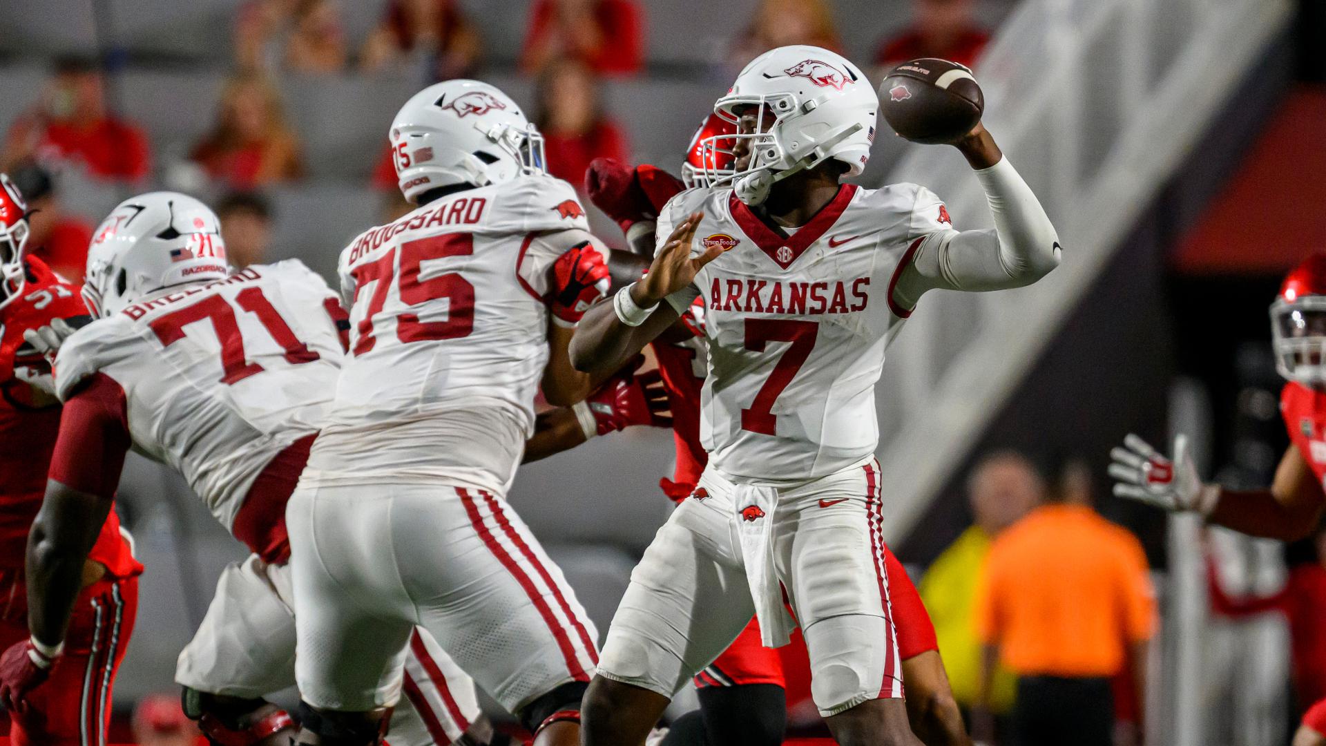 Sec Navy Arkansas defeats Vanderbilt, snapping a 14-game SEC losing streak ...