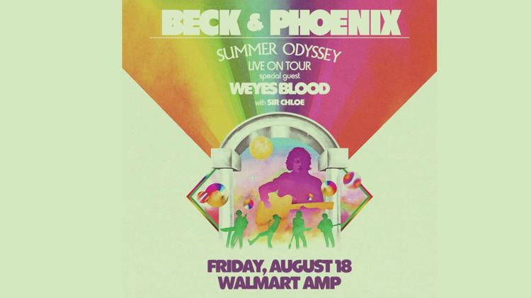 Beck to visit the Walmart AMP Aug. 18 with musical partner Phoenix