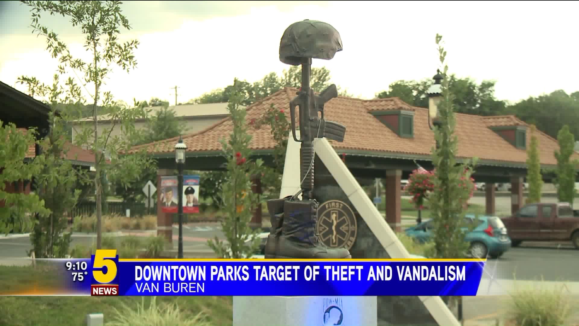Vandalism At Van Buren Parks