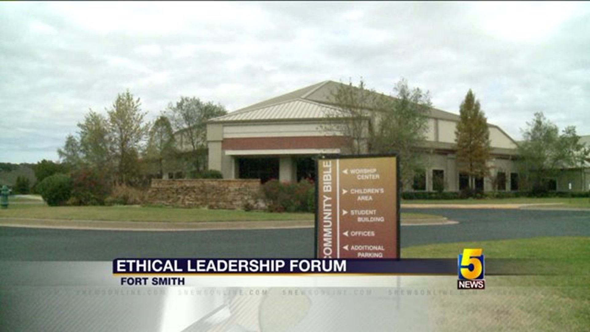 Leaders Speak At Ethical Leadership Conference
