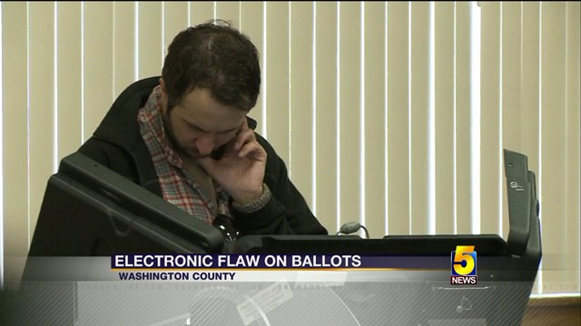 Electronic Flaw In Voting System