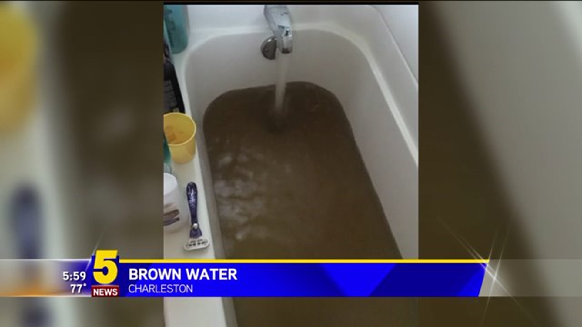 Locals React To Brown Water