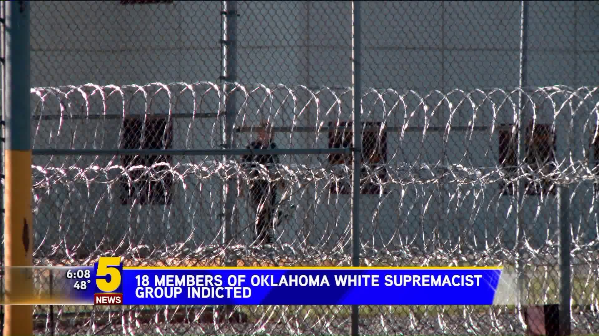 18 Members Of Oklahoma White Supremacist Prison Gang Indicted