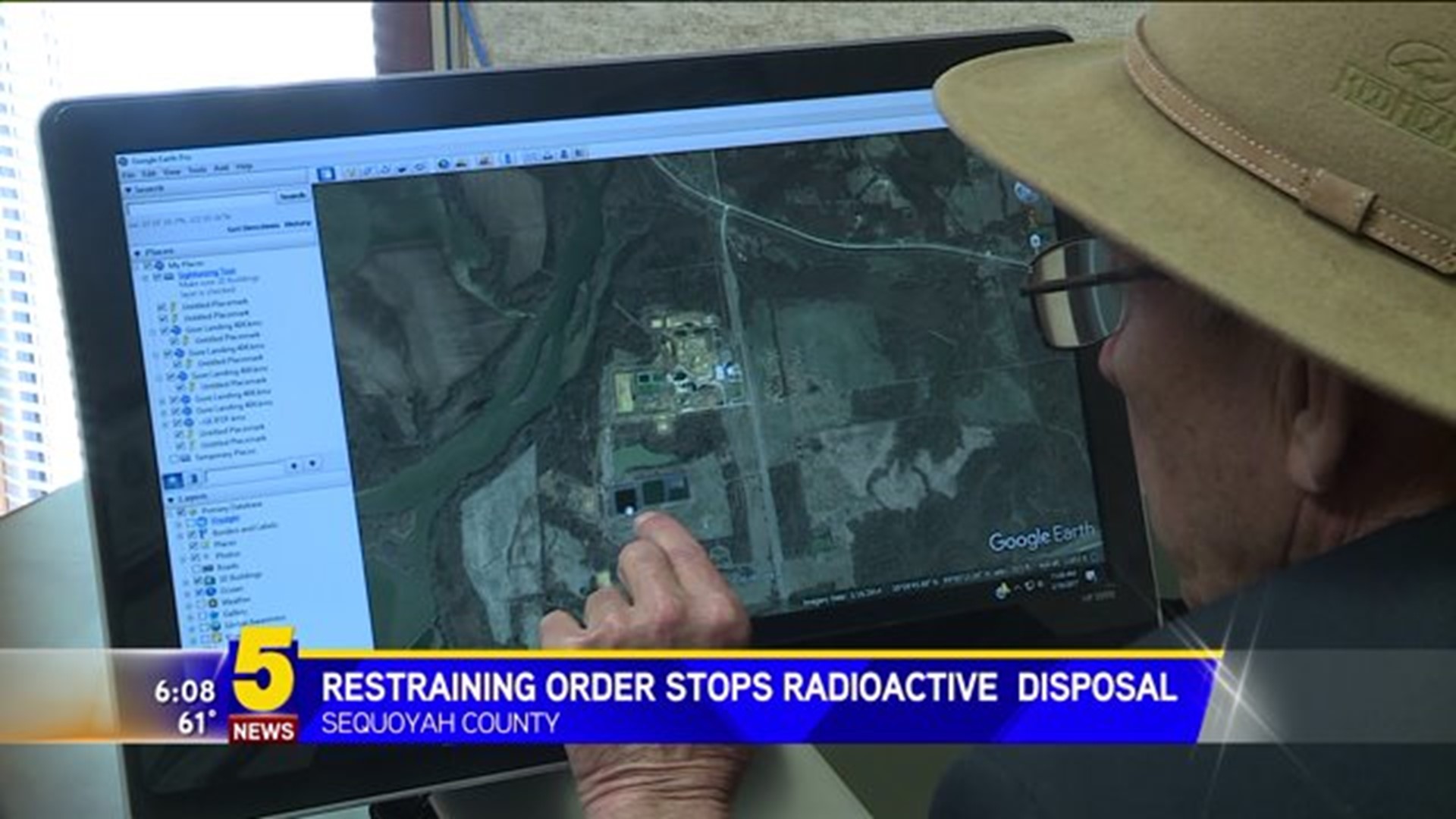 Restraining Order Stops Radioactive Disposal