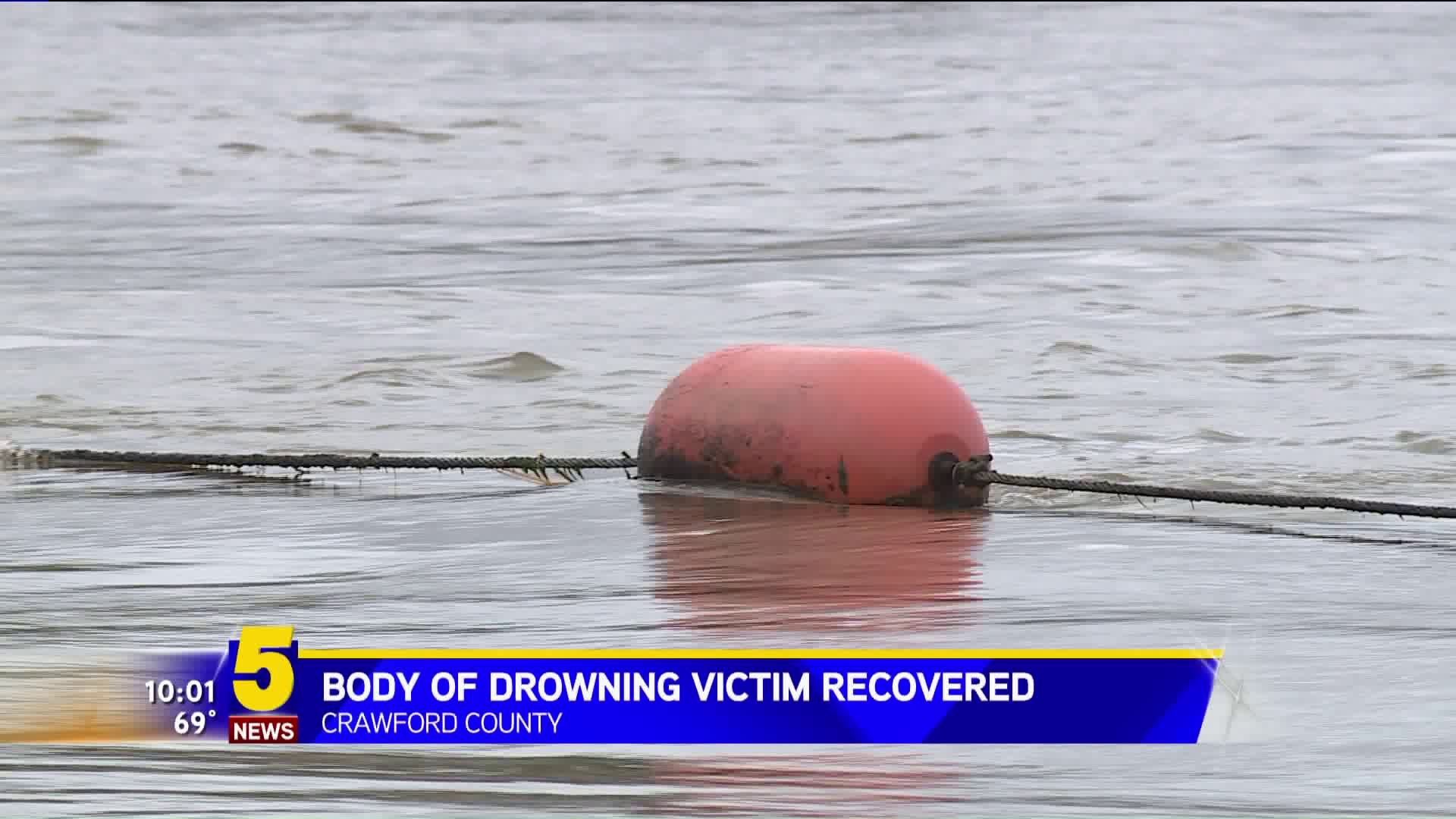 Body Of Drowning Victim Recovered