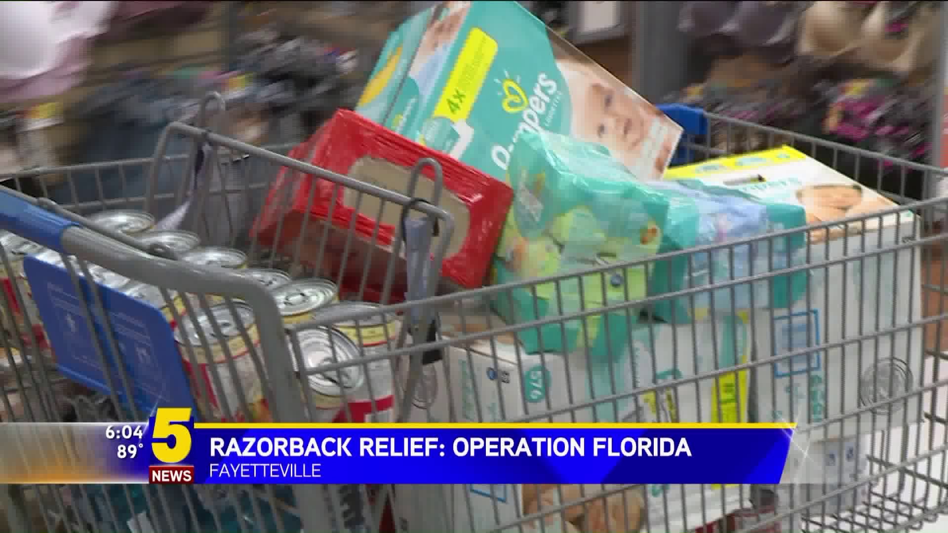 Razorback Relief: Operation Florida