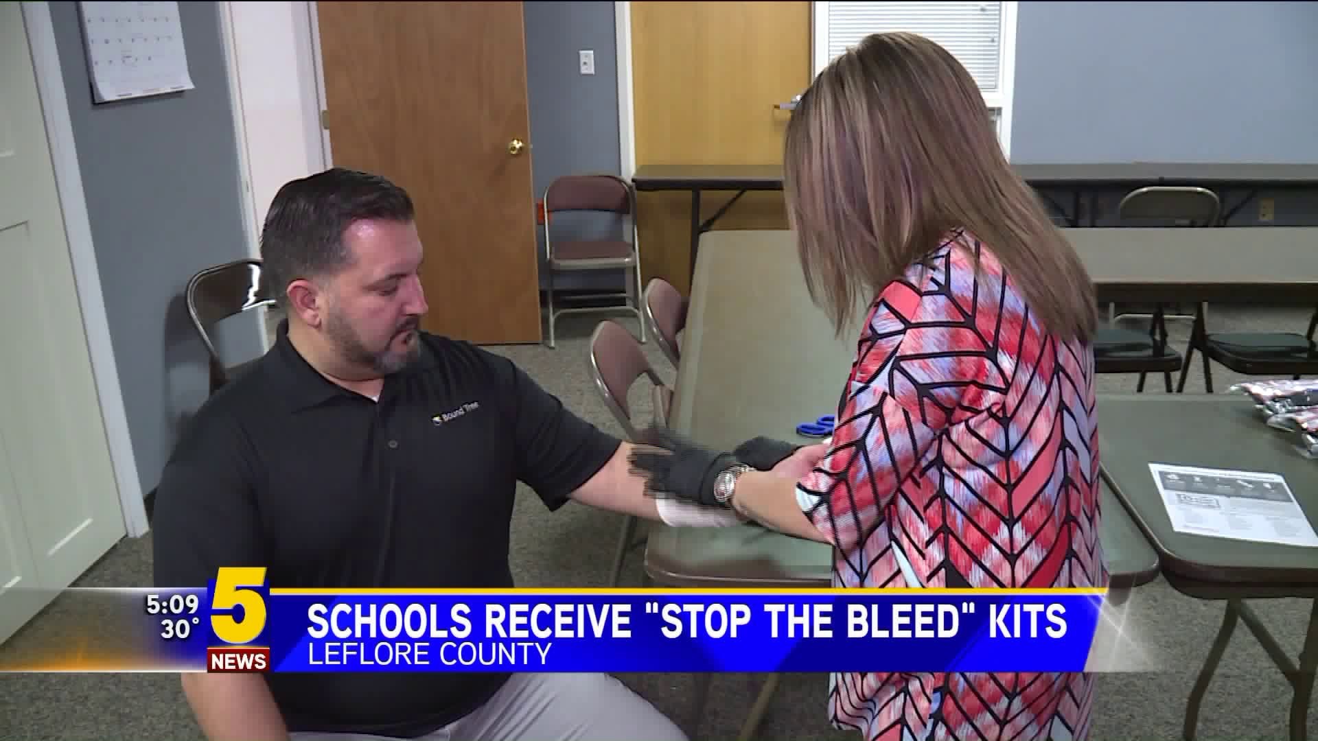 Schools Receive "Stop The Bleed" Kits