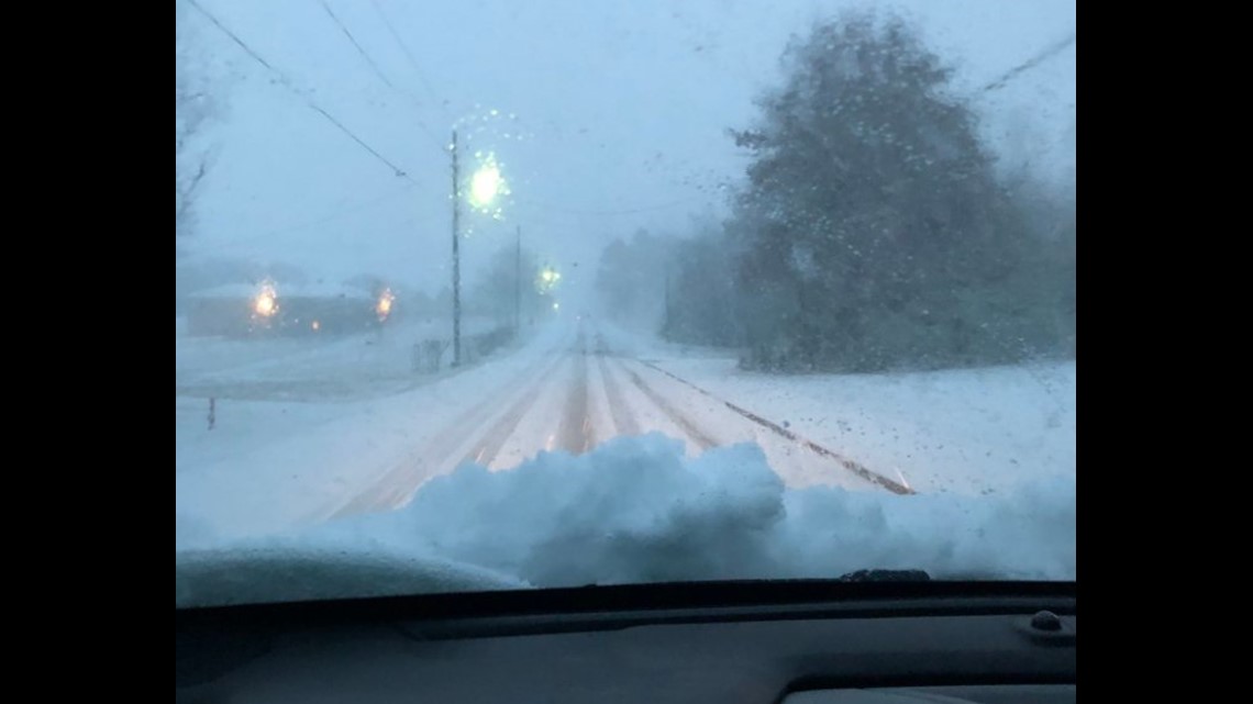 Snow Falling Across Area; Roads Becoming Slick | 5newsonline.com