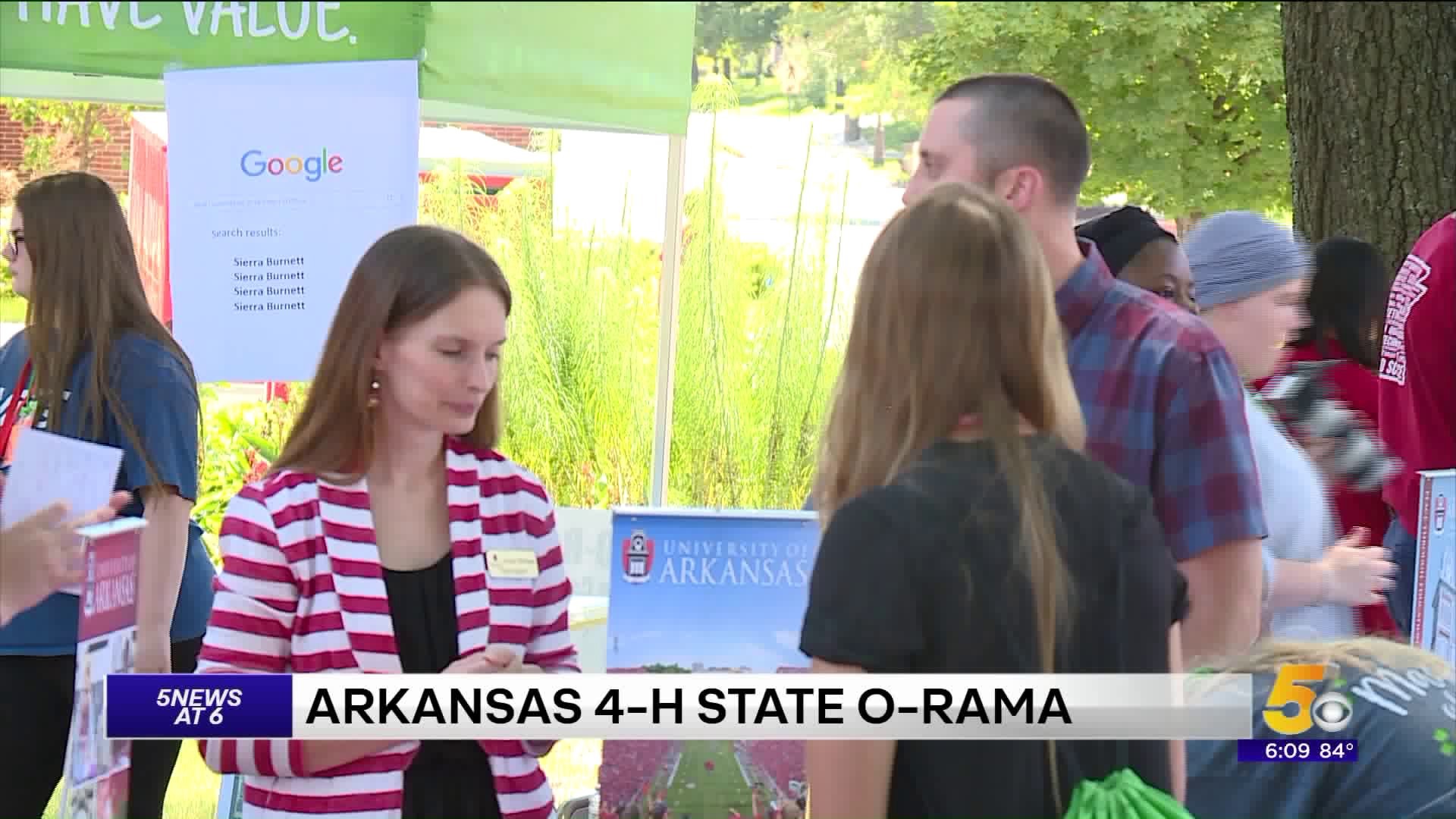 4-H State O-Rama Underway On University Of Arkansas Campus