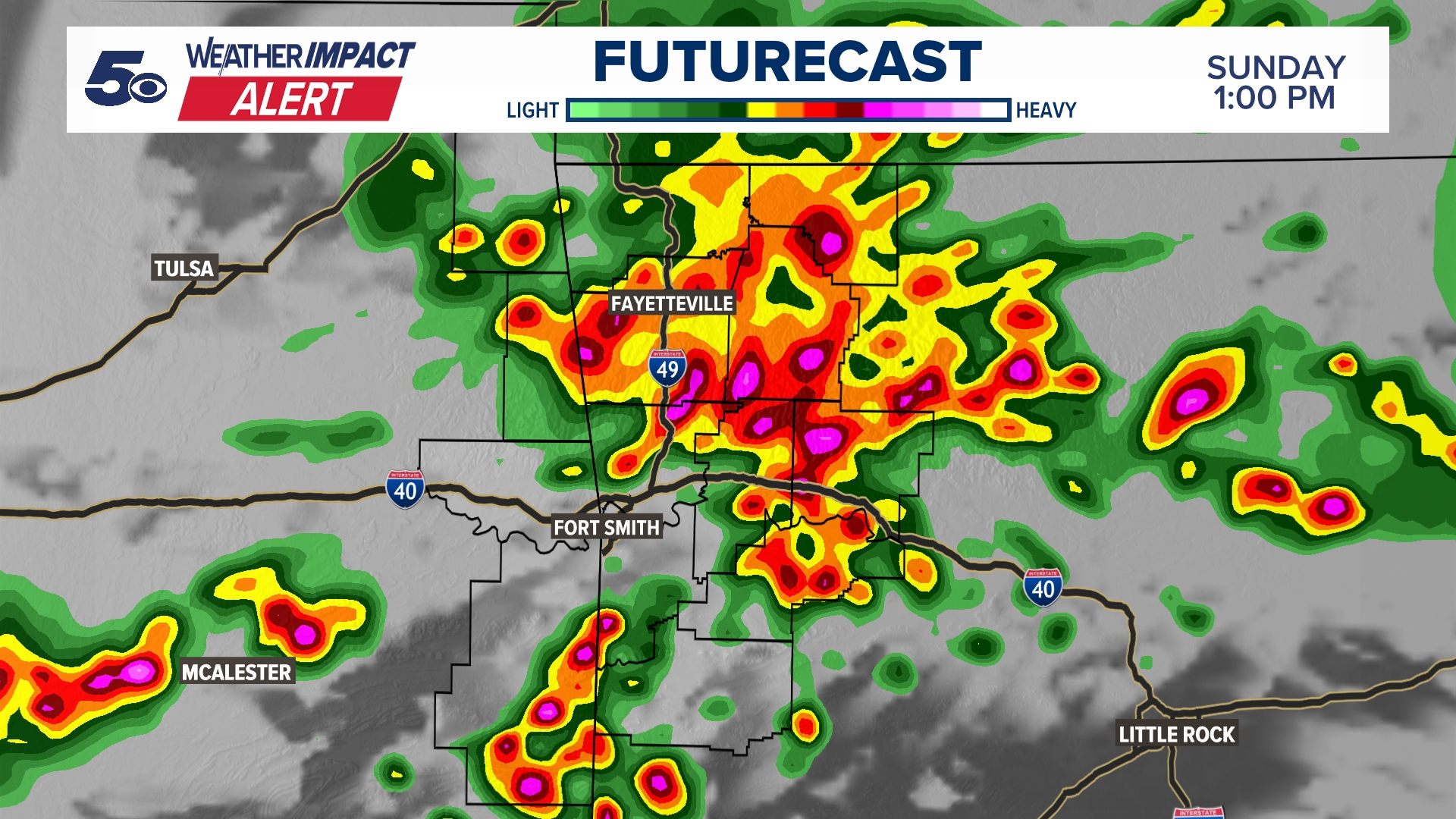 Flooding, severe storms expected this weekend | Weather Impact Alert ...