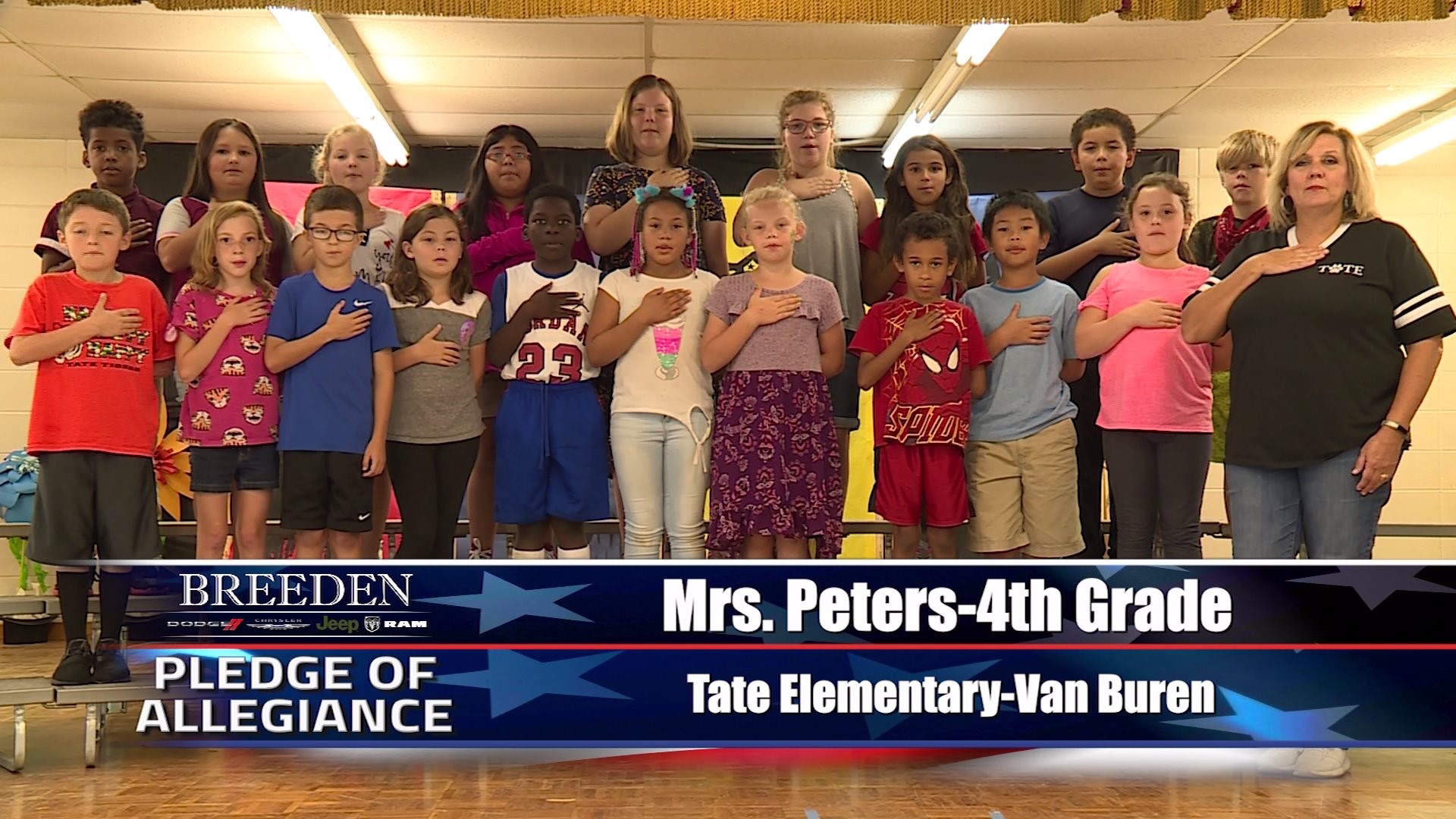 Mrs. Peters  4th Grade Tate Elementary, Van Buren
