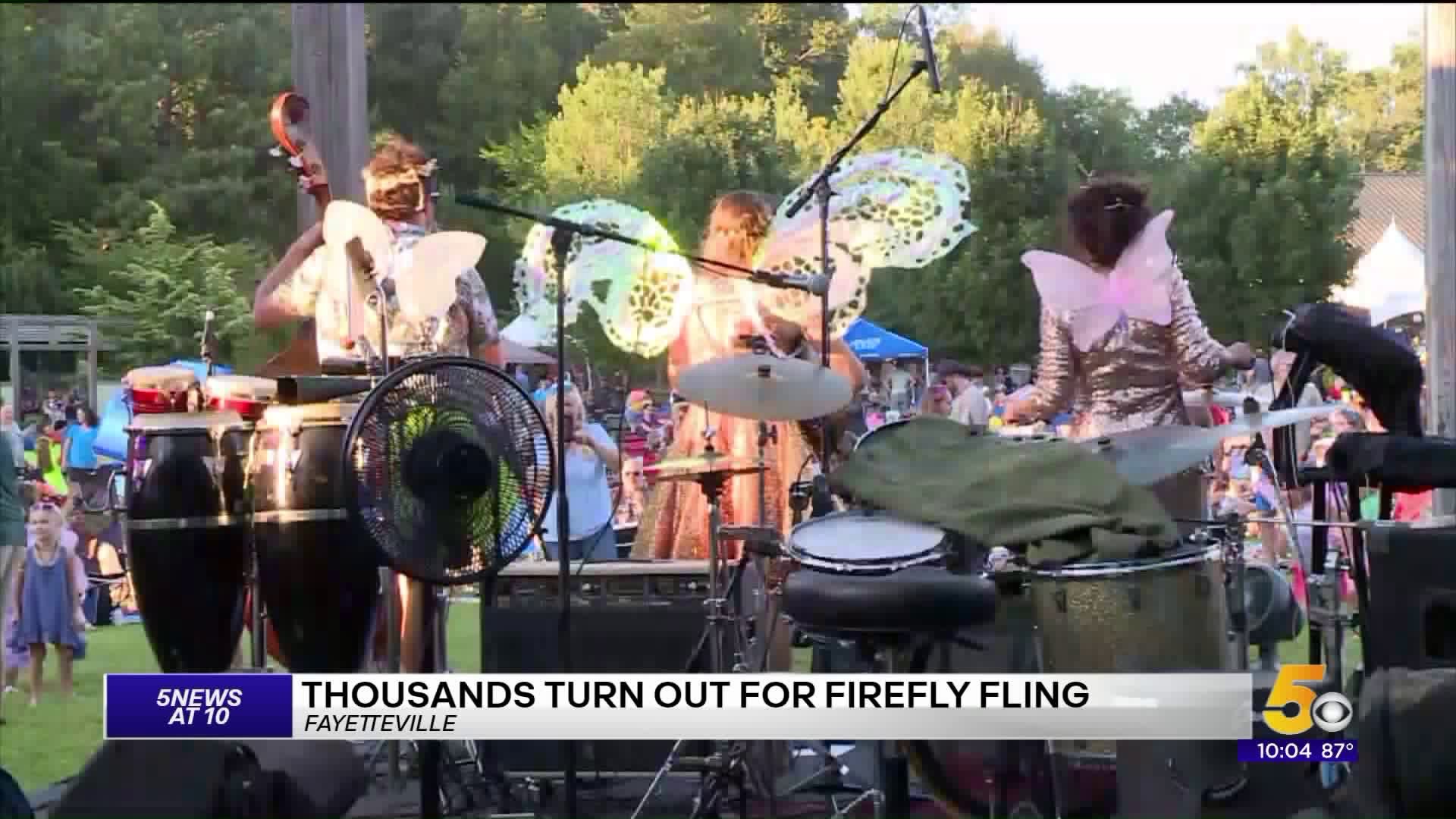 Thousands Turn Out For Firefly Fing