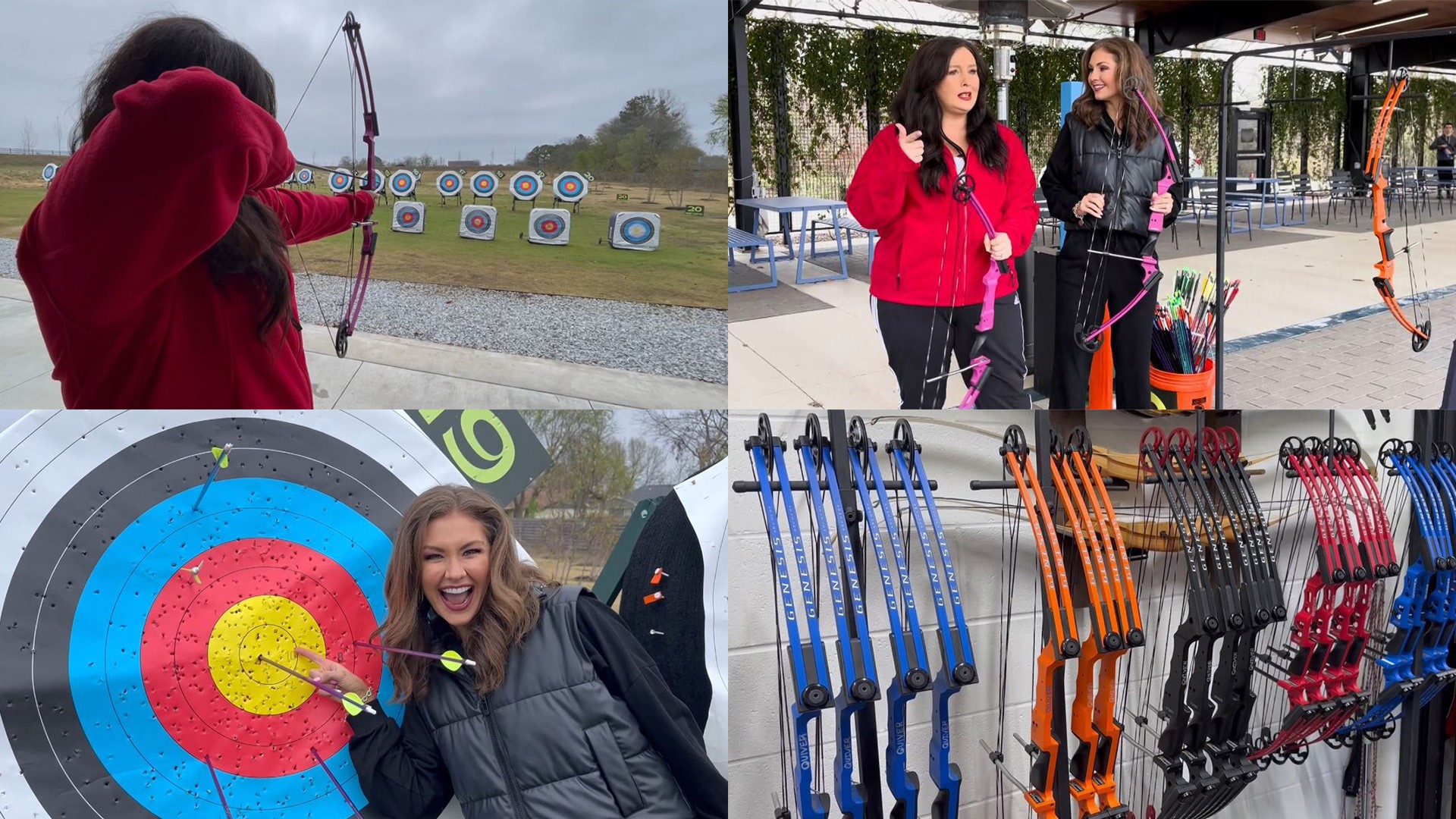 The 5NEWS morning crew visited the range and tapped into their "inner Robin Hood."